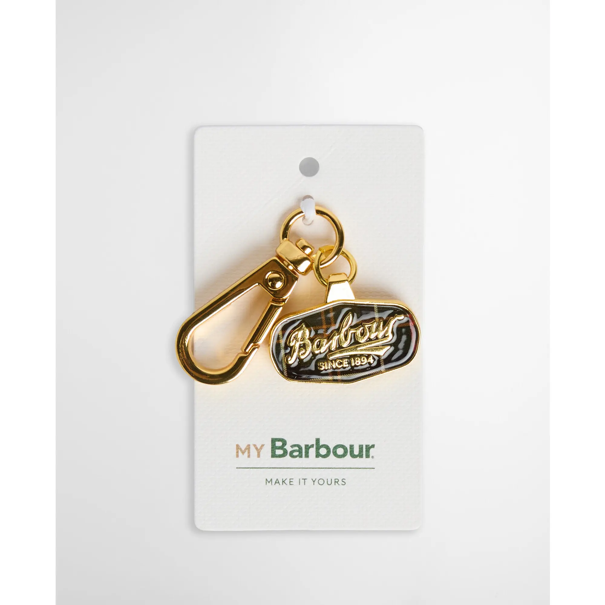 Product image 3 of 3 of Barbour Classic Fob Keychain - Classic Tartan