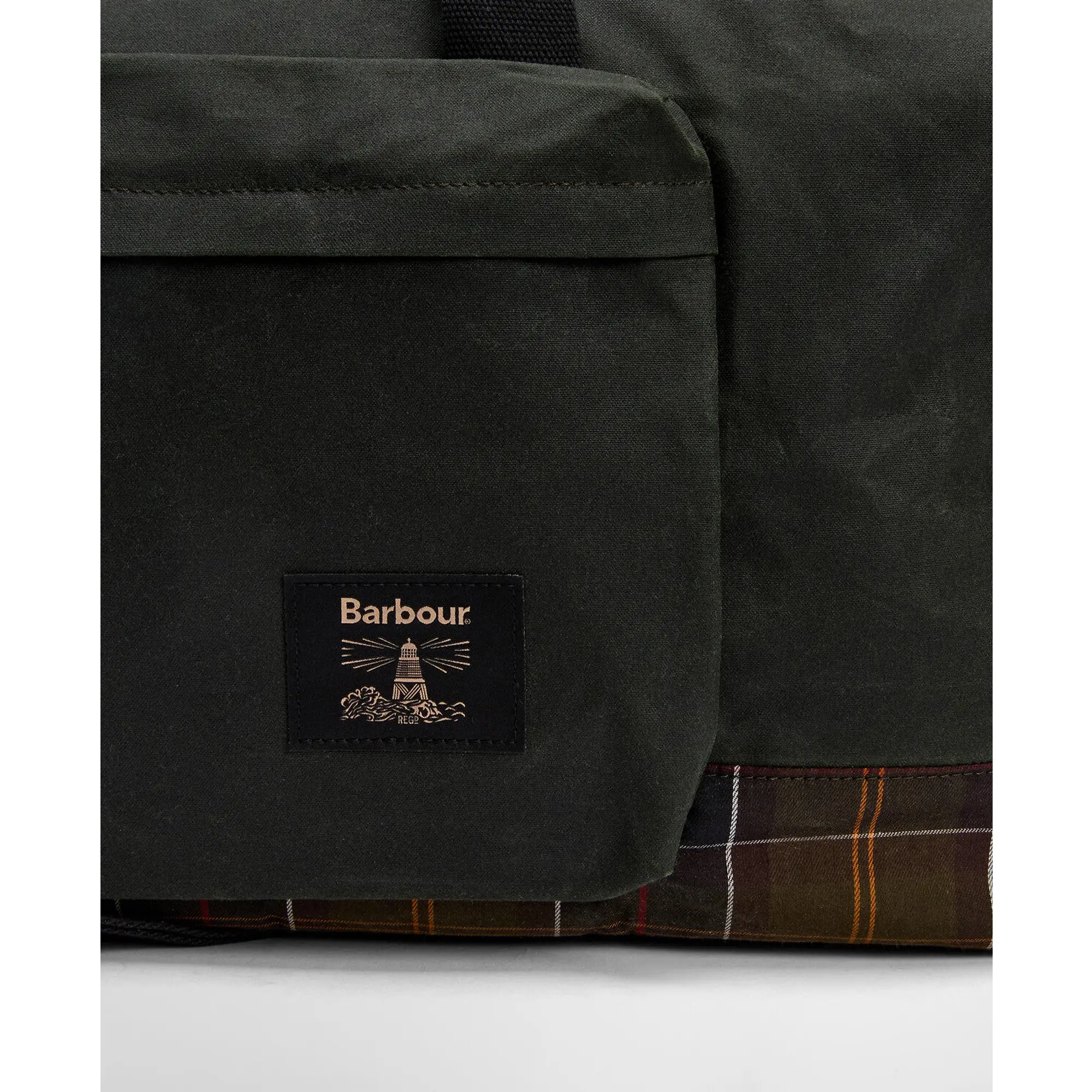 Product image 6 of 16 of Barbour Field Wax Holdall - Sage / Classic