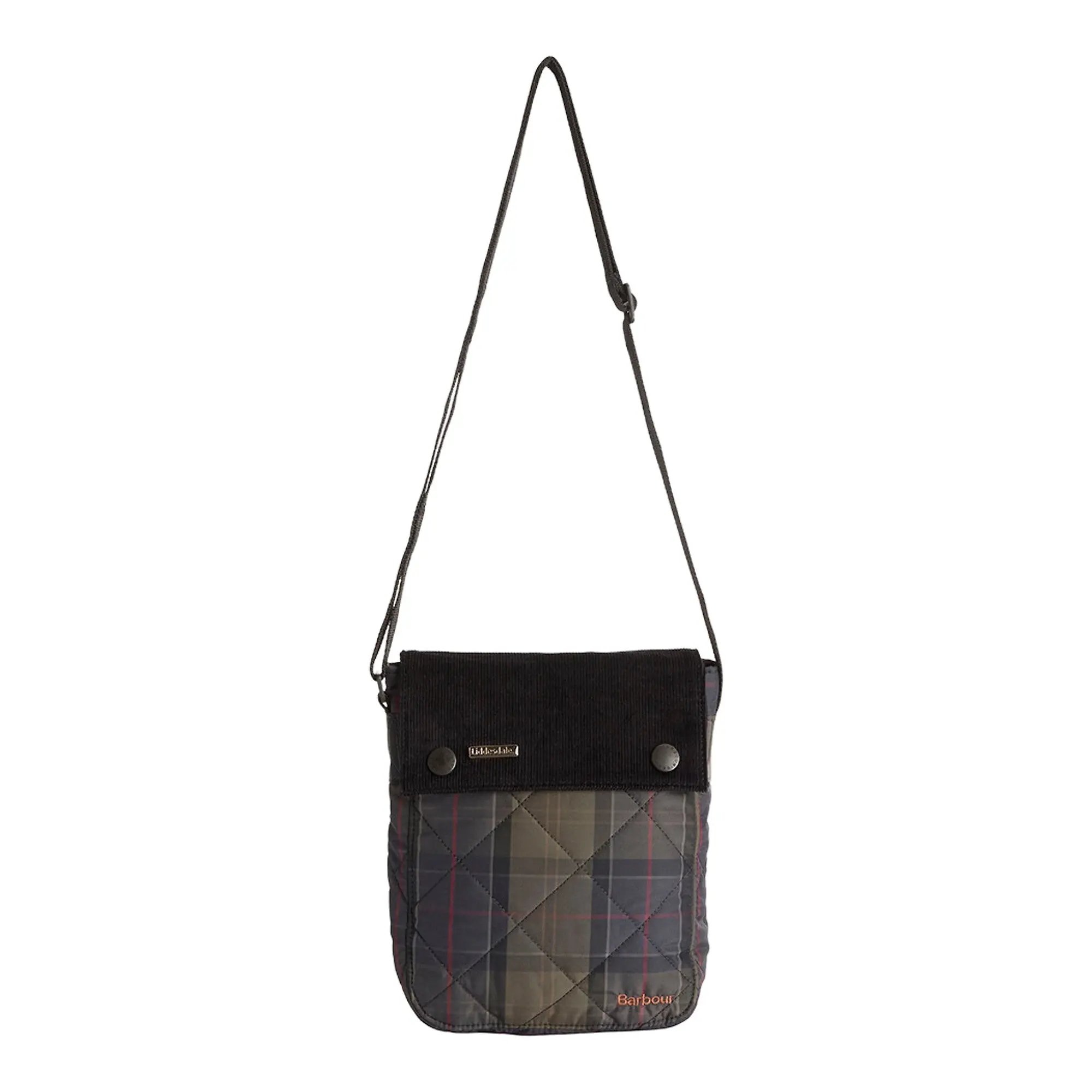 Product image 1 of 7 of Barbour Tartan Liddesdale Crossbody Bag - Shadow Classic Tartan