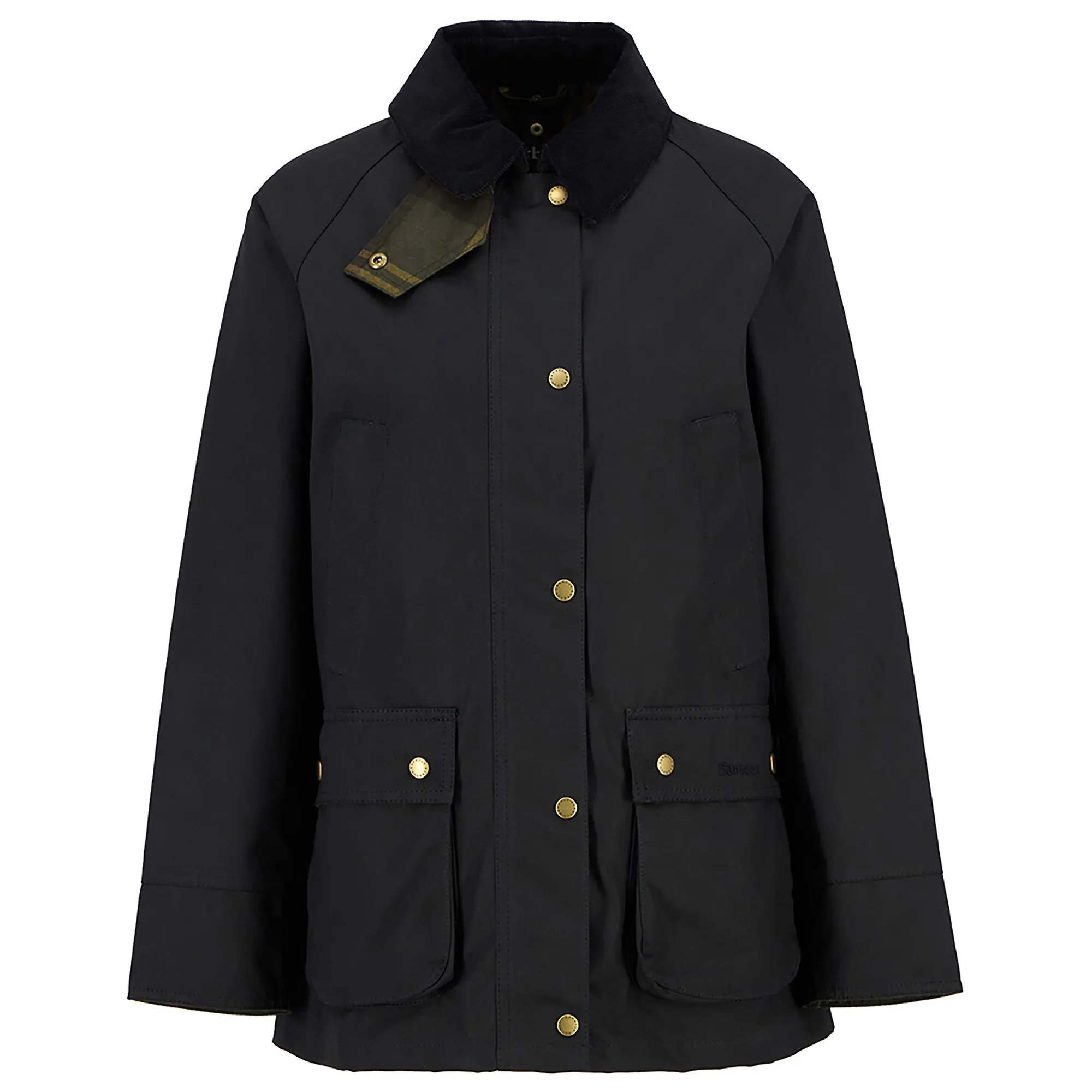 Product image 1 of 8 of Barbour Women's Acorn Wax Jacket - Black/Classic