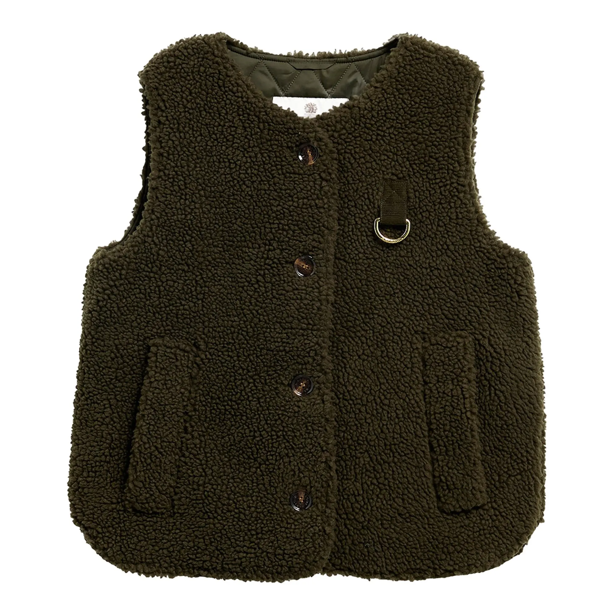 Product image 1 of 6 of Barbour Women's Bowes Fleece Gilet - Olive