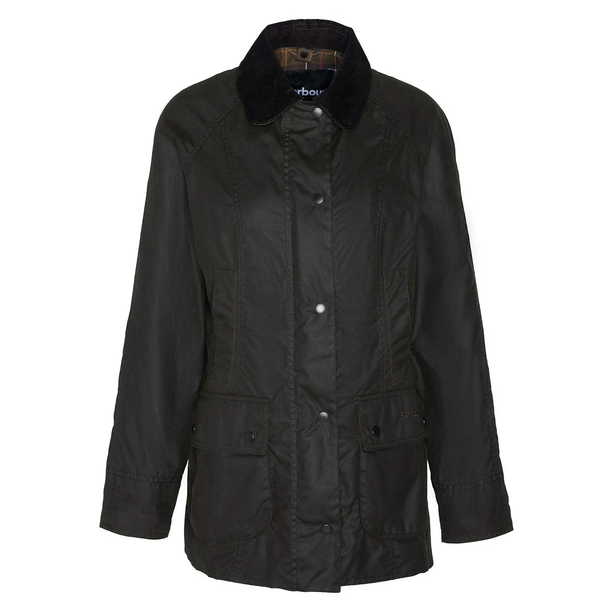 Product image 1 of 9 of Barbour Women's Classic Beadnell Wax Jacket - Olive