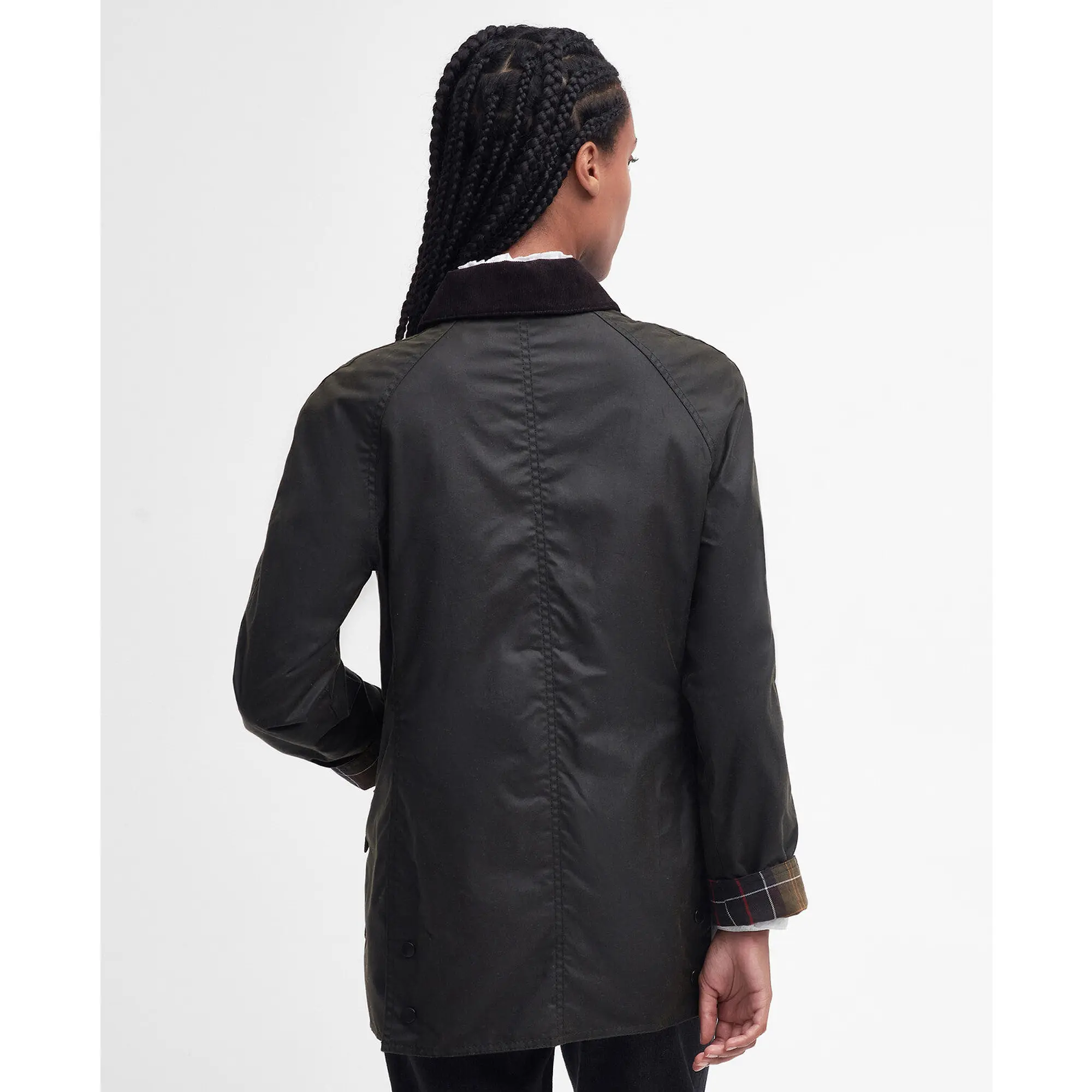 Product image 4 of 9 of Barbour Women's Classic Beadnell Wax Jacket - Olive