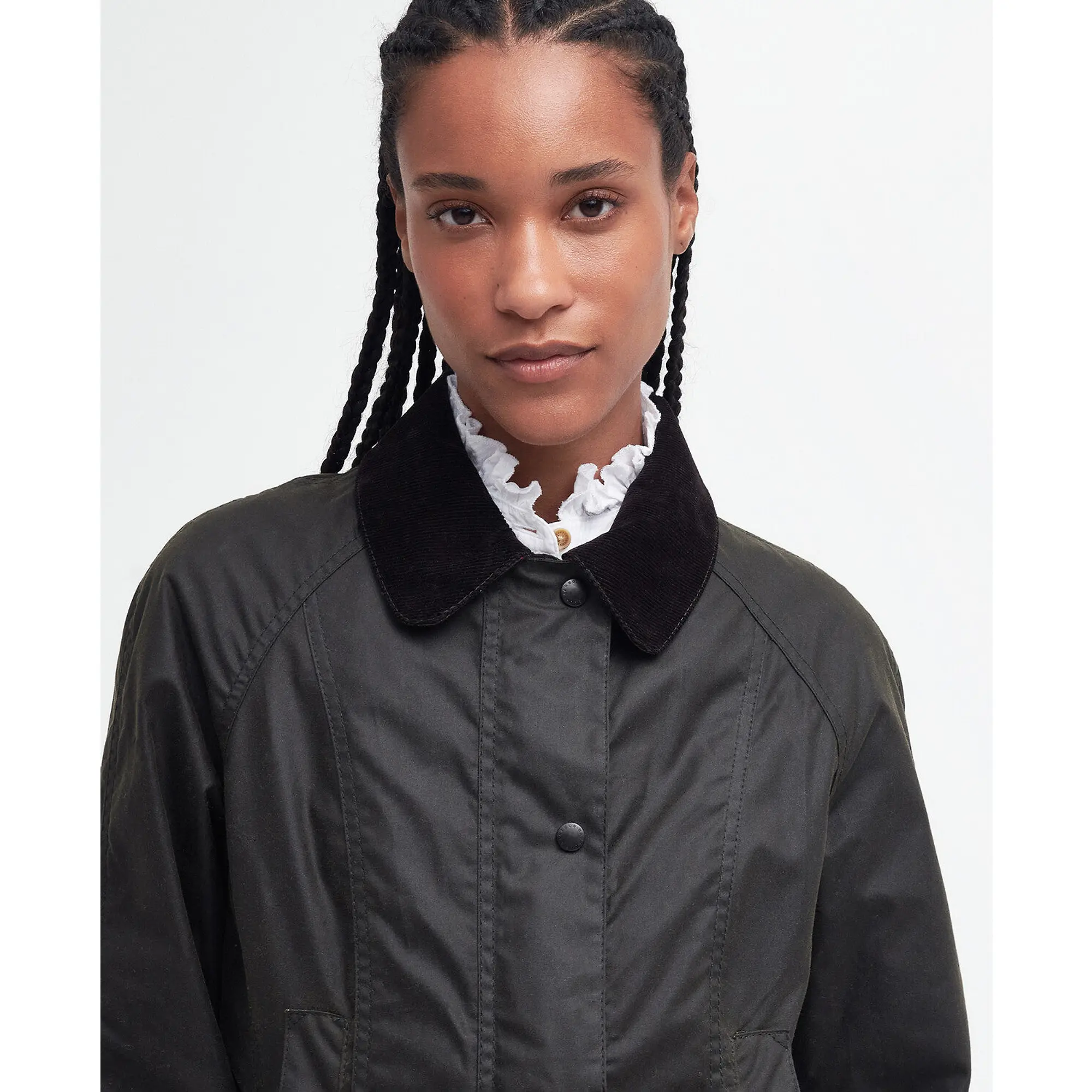 Product image 6 of 9 of Barbour Women's Classic Beadnell Wax Jacket - Olive