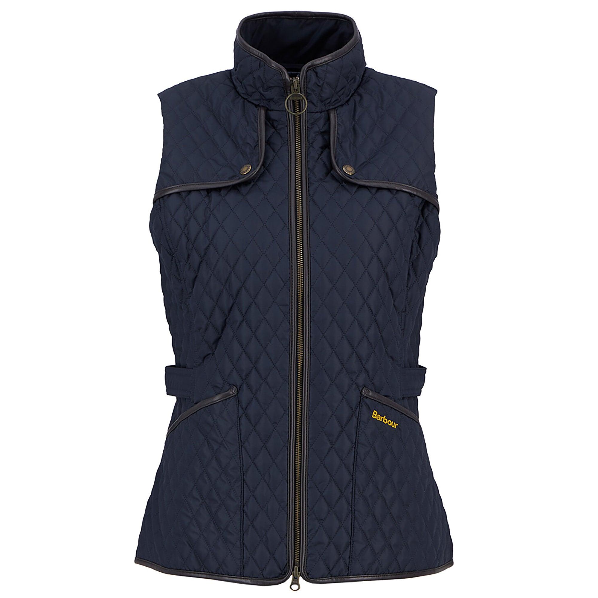 Barbour Women's Dahlia Quilted Gilet - Dark Navy | British Attire