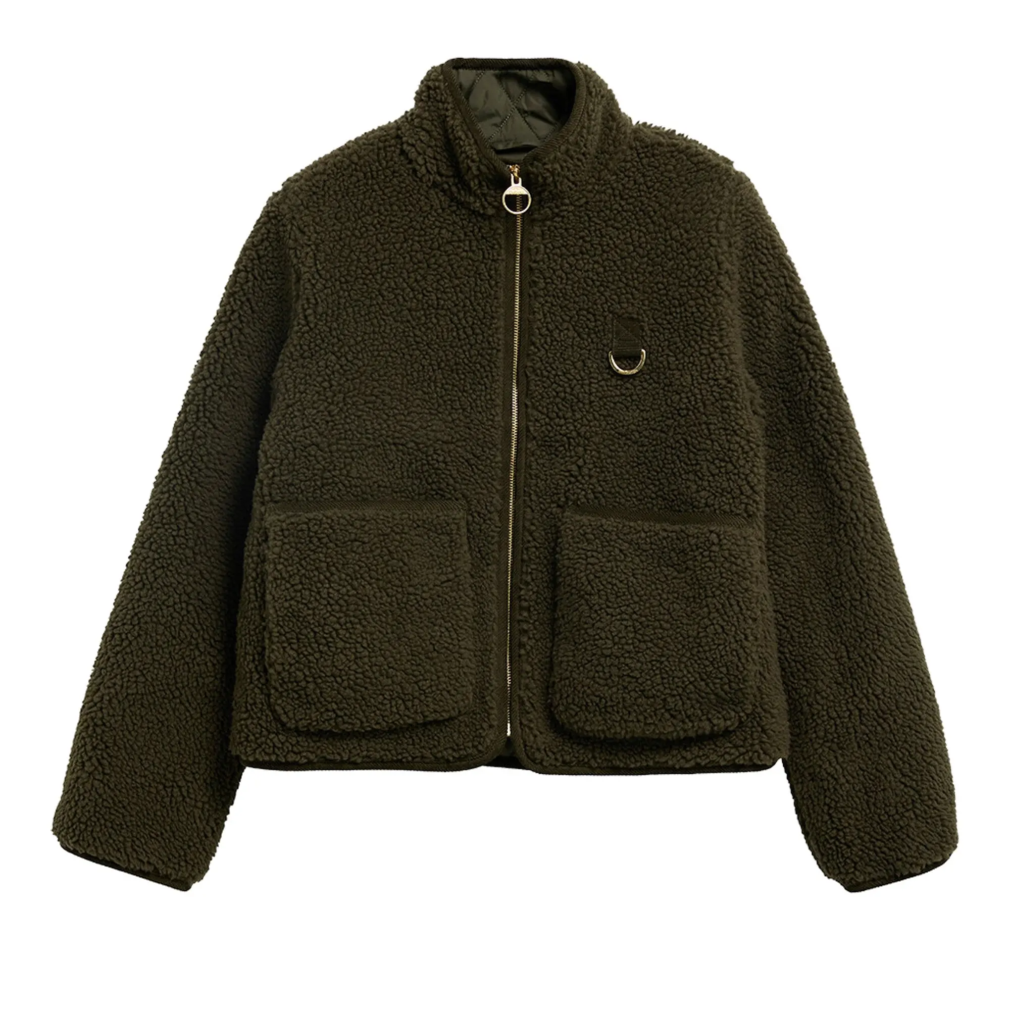 Product image 1 of 6 of Barbour Women's Elenora Fleece Jacket - Olive