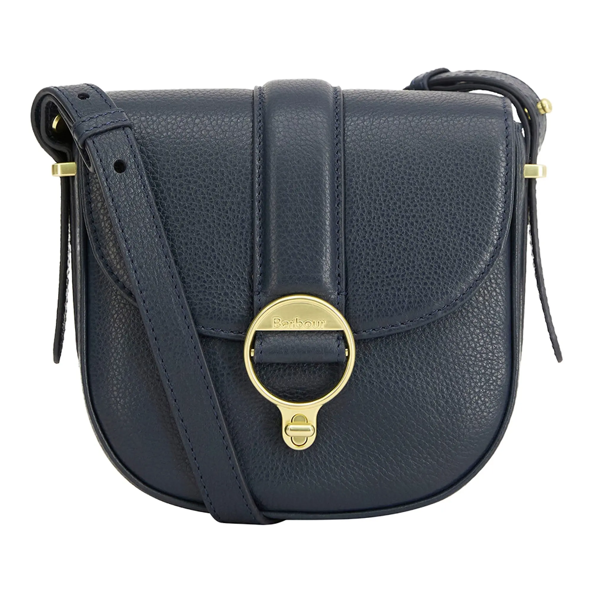 Product image 1 of 5 of Barbour Women's Elm Leather Crossbody Bag - Navy