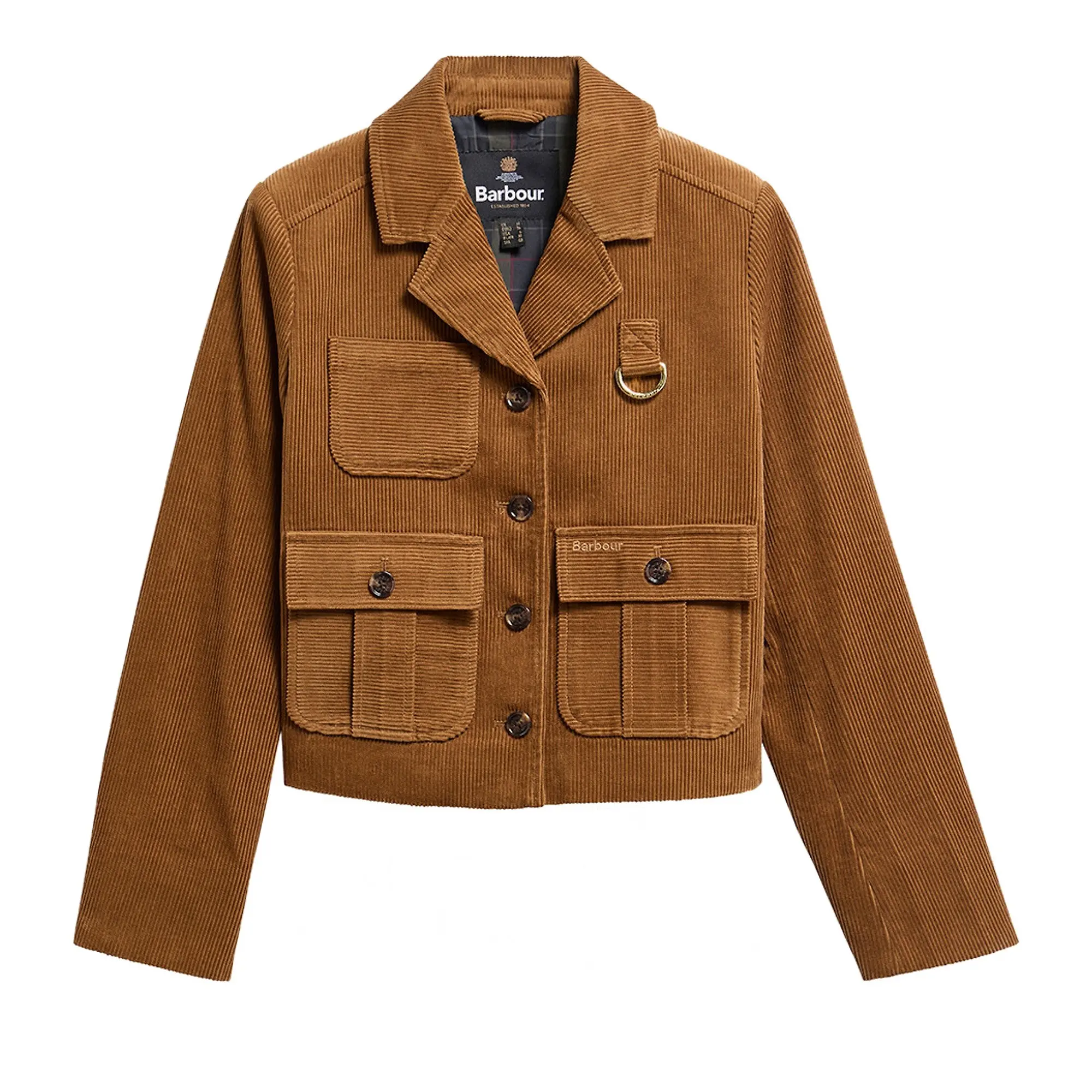 Product image 1 of 5 of Barbour Women's Emmy Cord Jacket - Tan / Shadow Classic