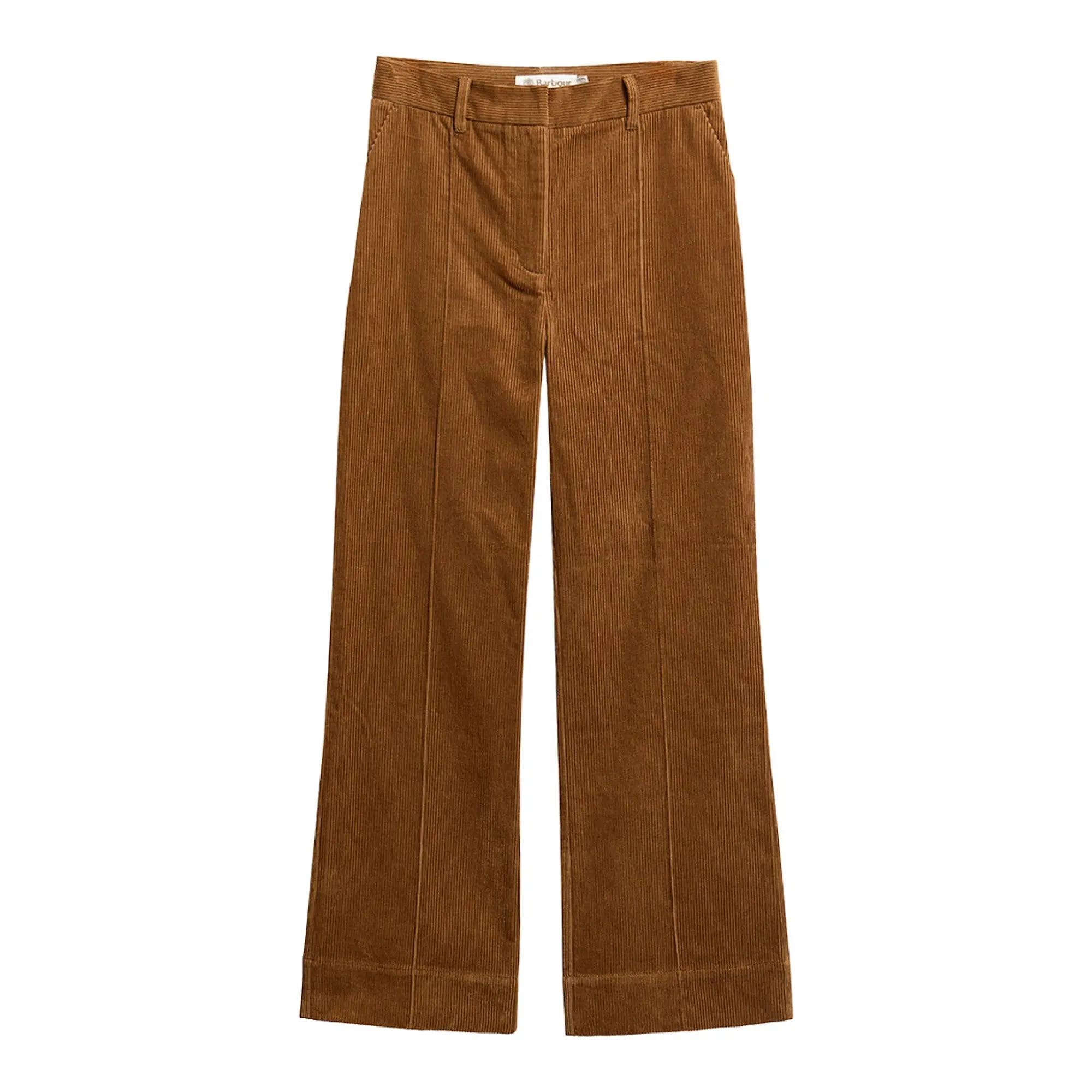 Product image 1 of 5 of Barbour Women's Emmy Cord Flared Trousers - Tan