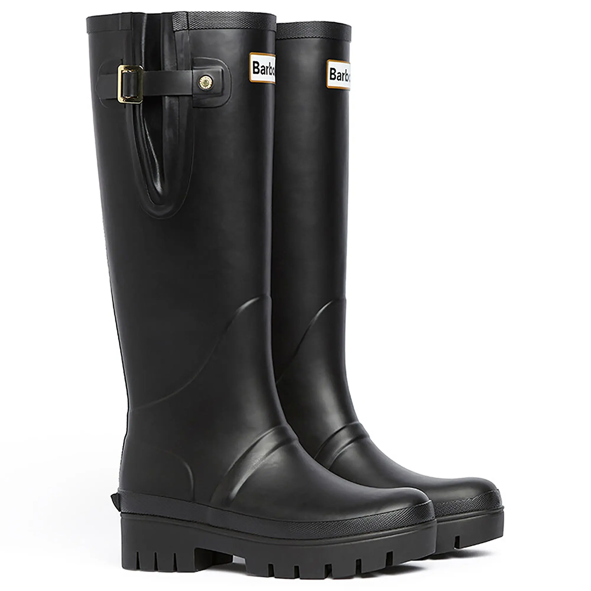 Product image 1 of 11 of Barbour Women's Leighton Tall Wellington Boots - Black