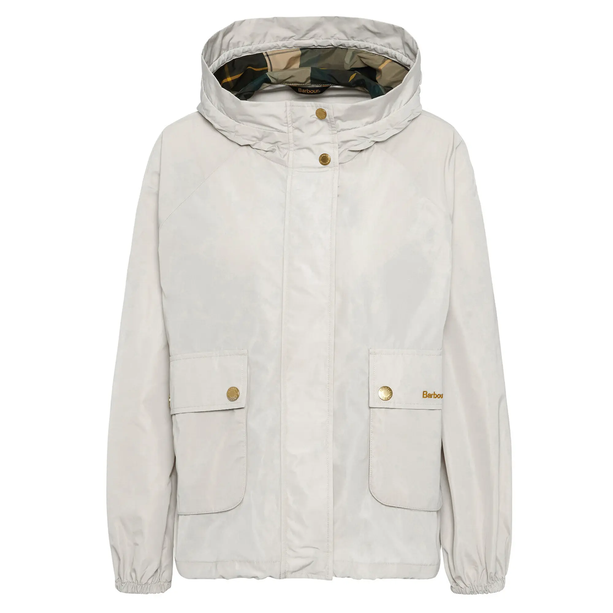 Product image 1 of 6 of Barbour Women's Mae Showerproof Jacket - Stone/Ancient Tartan