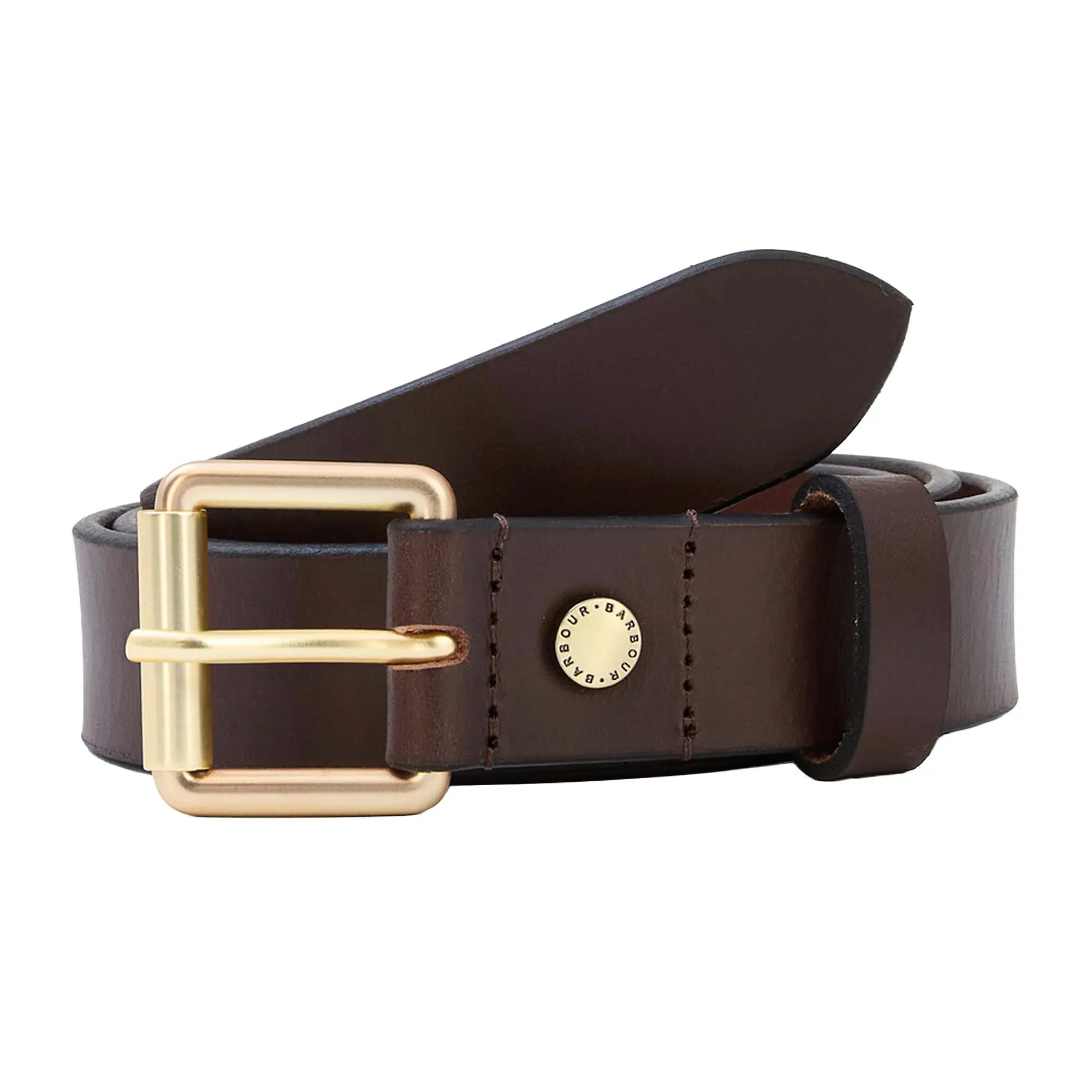 Product image 1 of 3 of Barbour Women's Maia Leather Belt - Brown