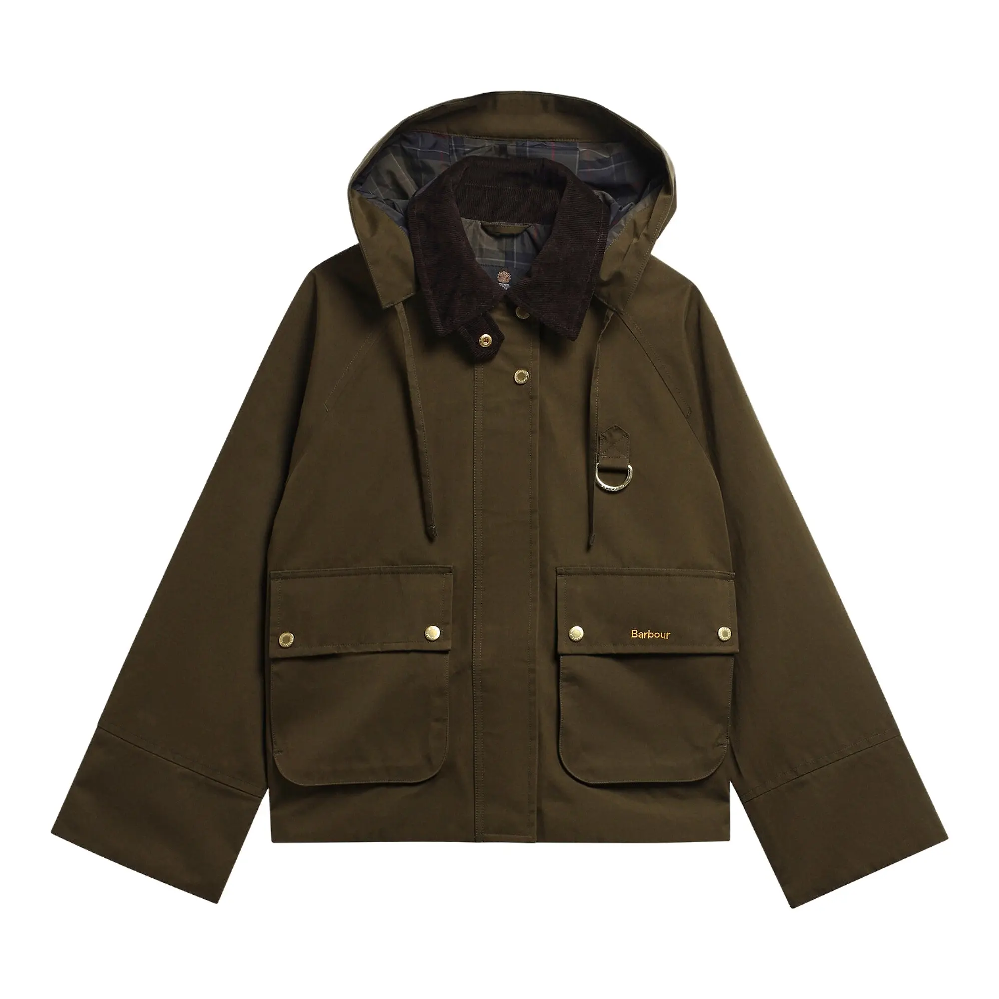 Product image 1 of 6 of Barbour Women's Terrington Showerproof Jacket - Olive / Shadow Classic