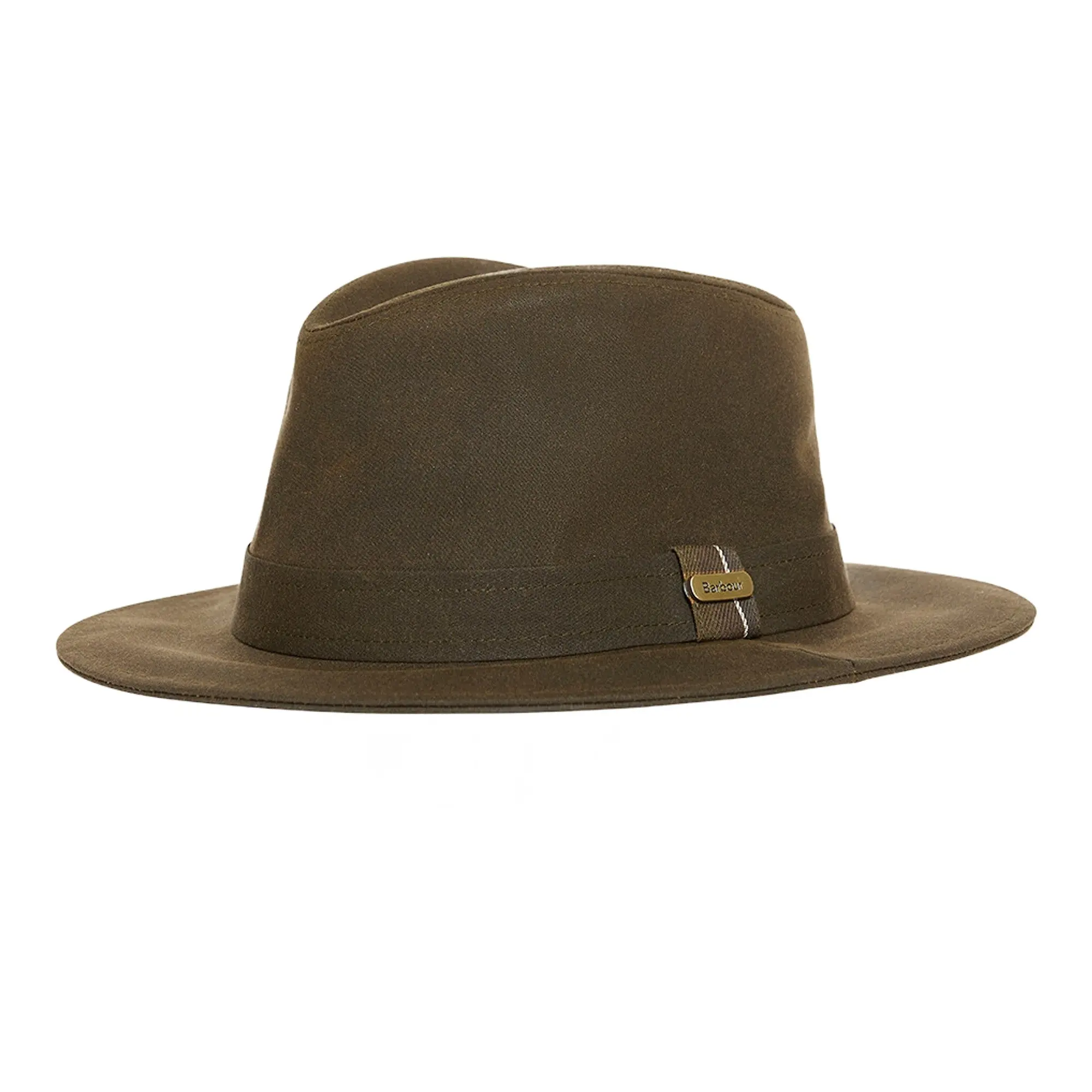 Product image 1 of 3 of Barbour Women's Vintage Waxed Bushman Hat - Olive