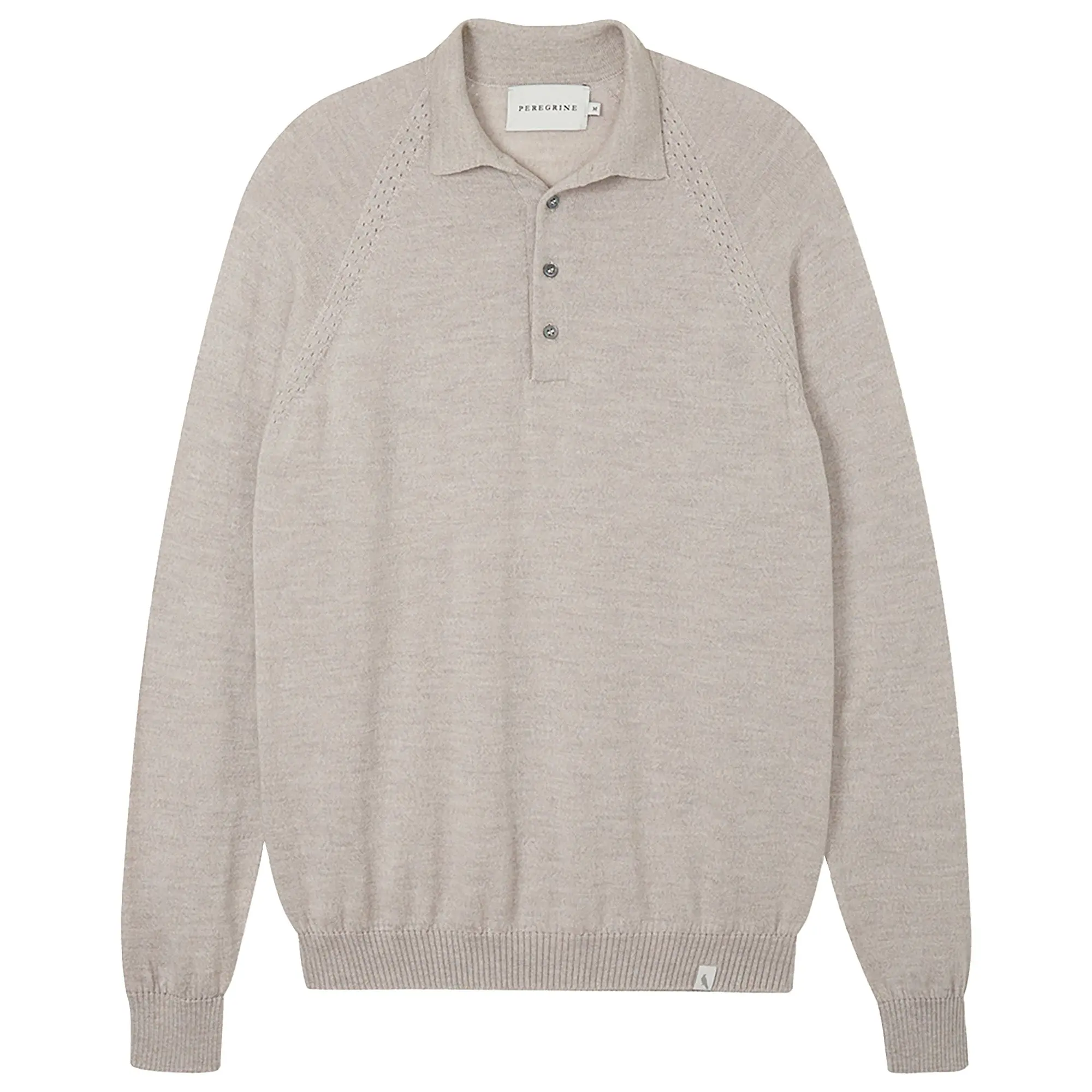 Product image 1 of 8 of Peregrine Men's Beauford Made In England Polo Shirt - Light Grey