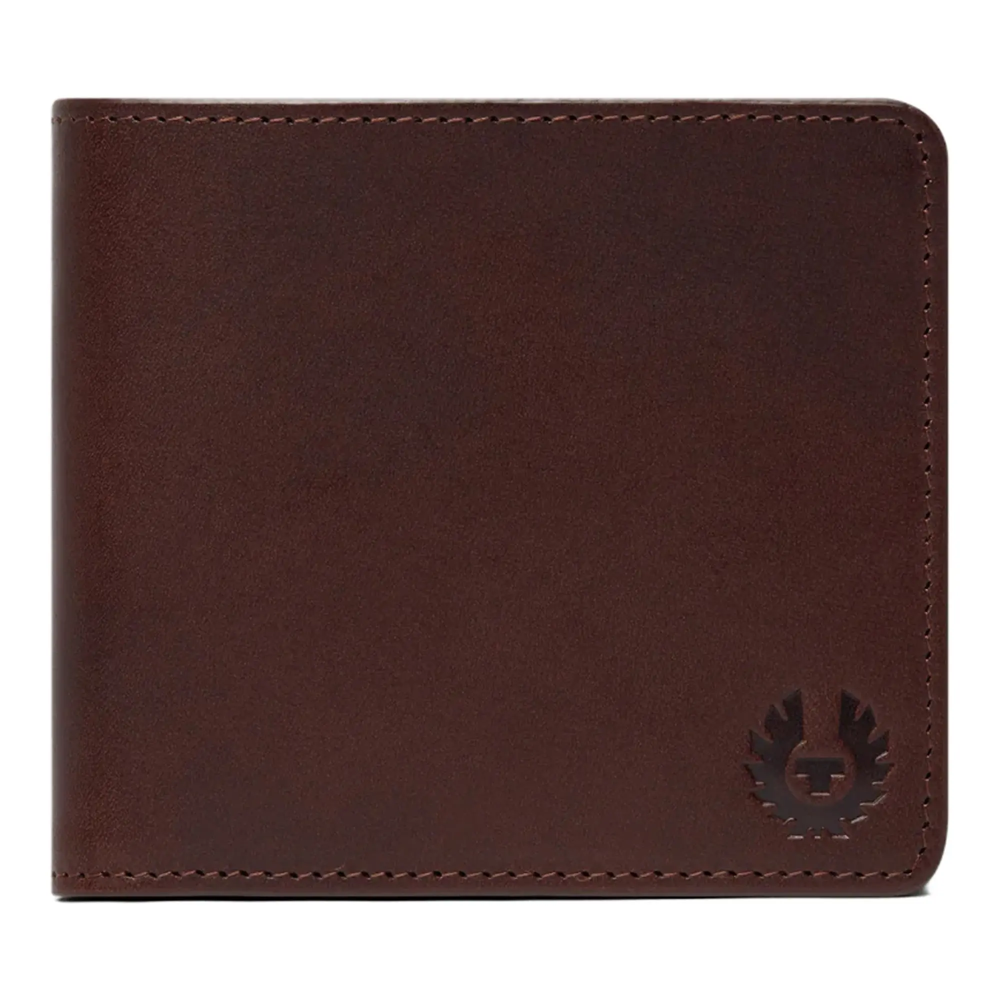 Product image 1 of 4 of Belstaff Smooth Leather Hanchurch Bifold Wallet - Antique Brown