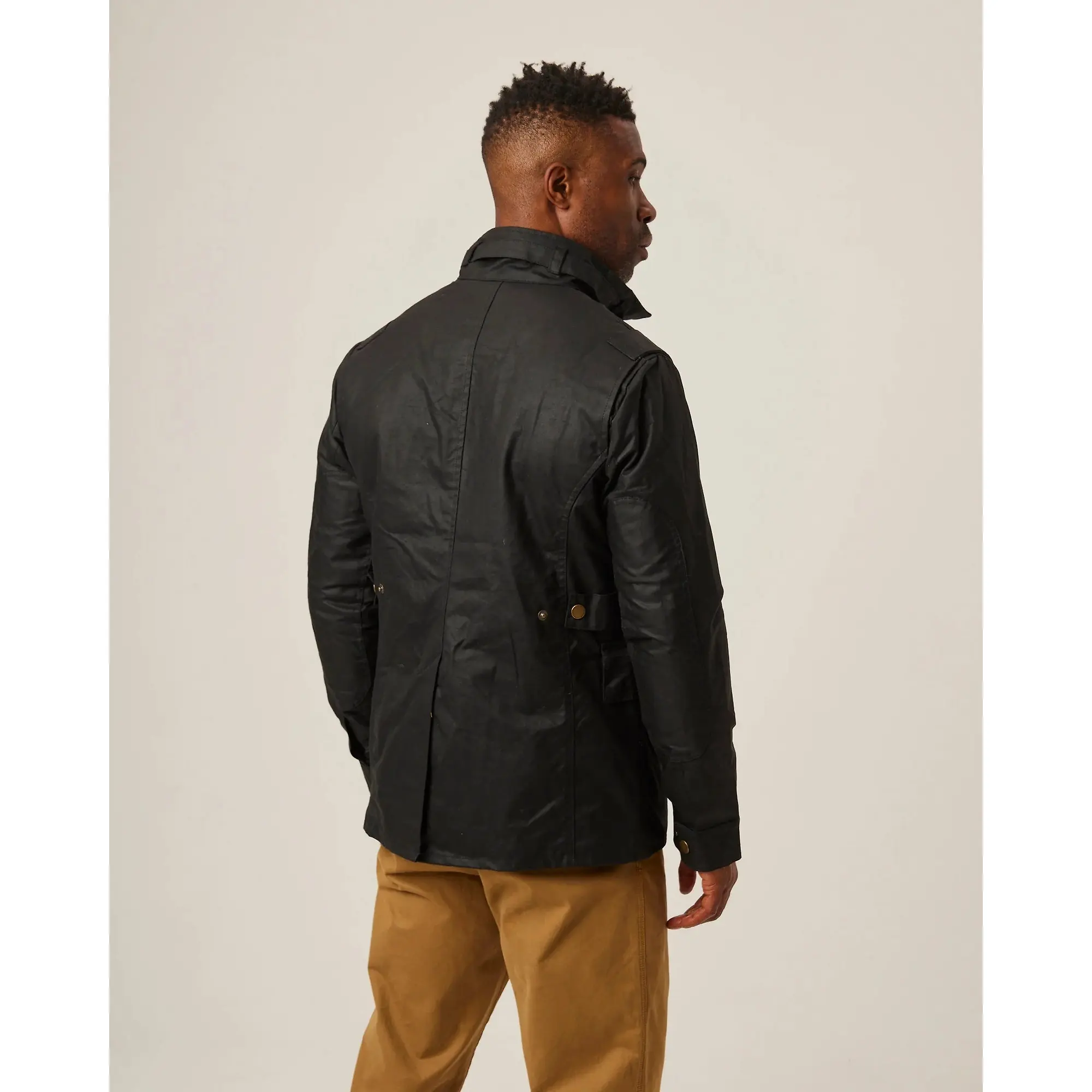 Product image 6 of 8 of Peregrine Men's Bexley Waxed Jacket - Black