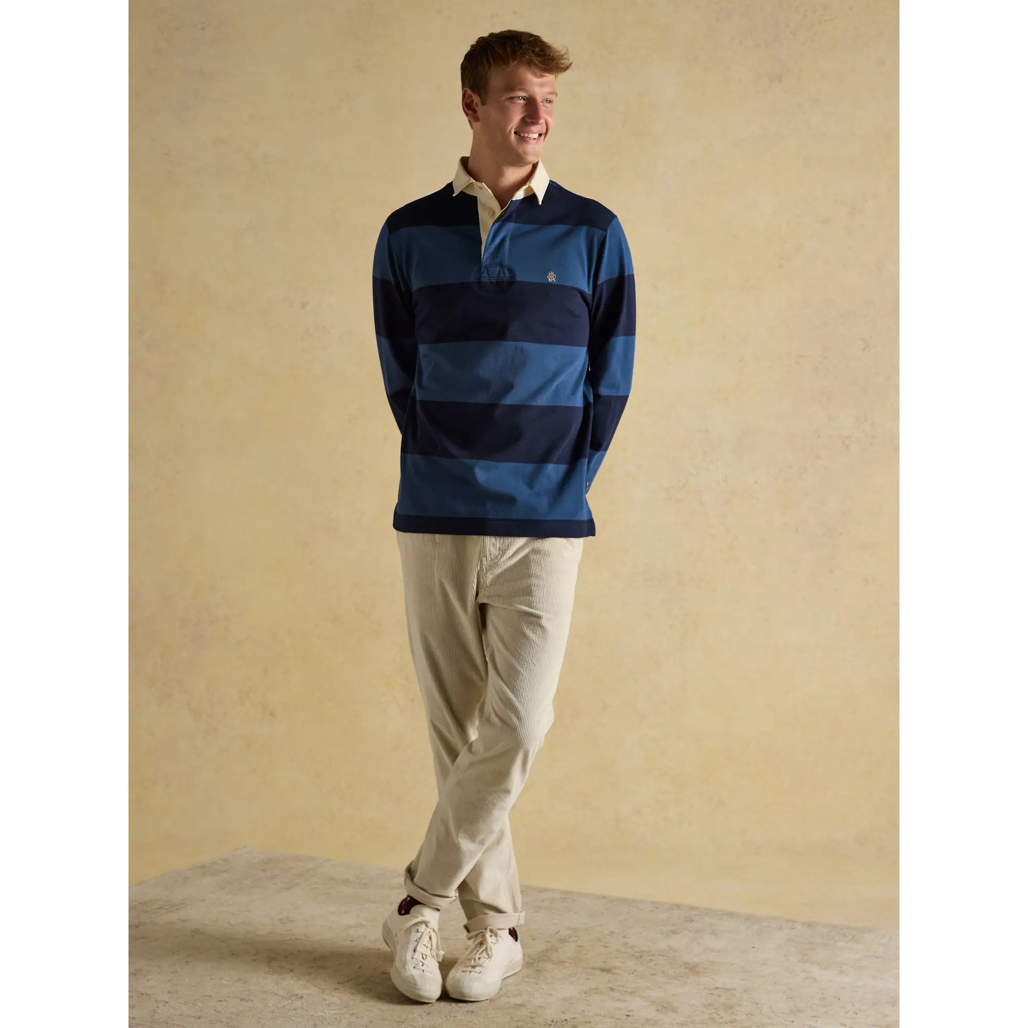Product image 6 of 7 of Joules Men's Rugby Club Cotton Shirt - Blue/Navy