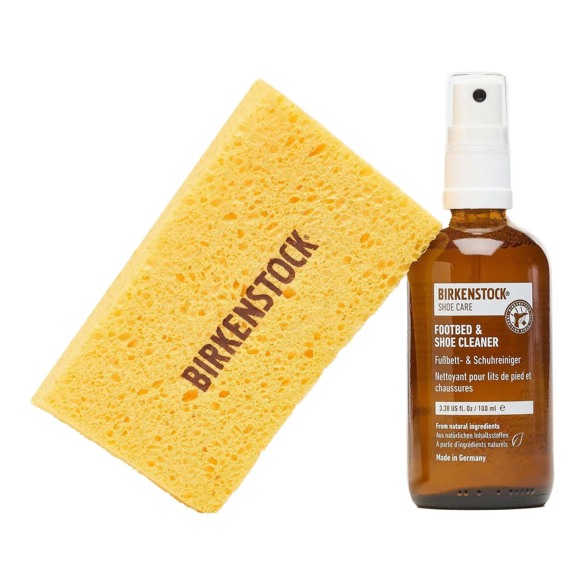 Product image 1 of 8 of Birkenstock Footbed and Shoe Cleaner with Sponge 100ml