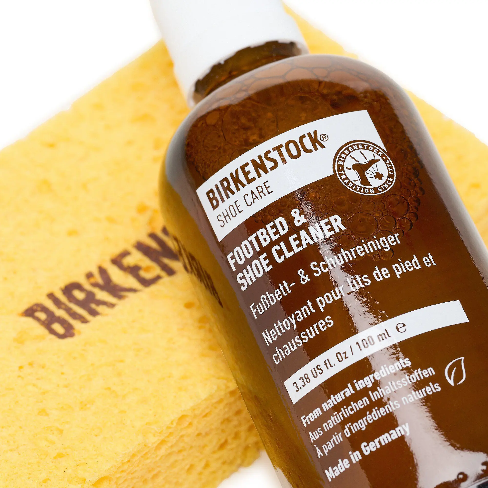Product image 3 of 8 of Birkenstock Footbed and Shoe Cleaner with Sponge 100ml