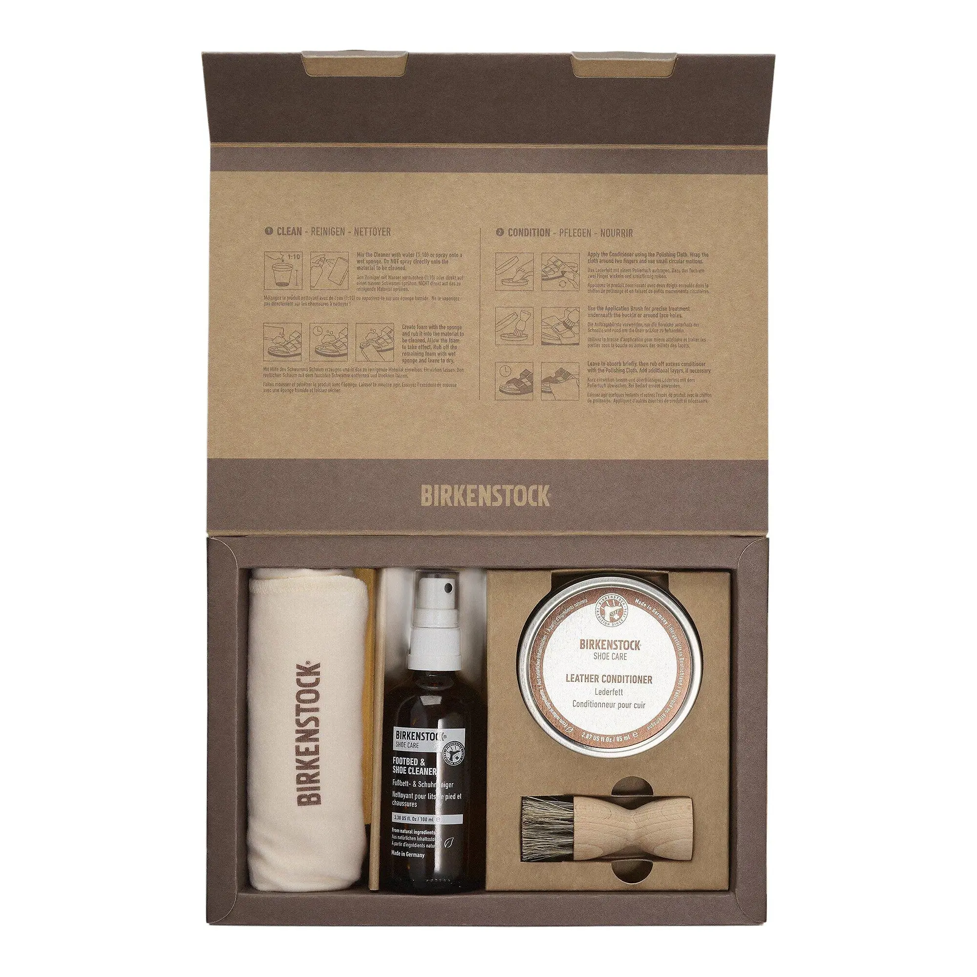 Product image 1 of 2 of Birkenstock Oiled Leather Care Set