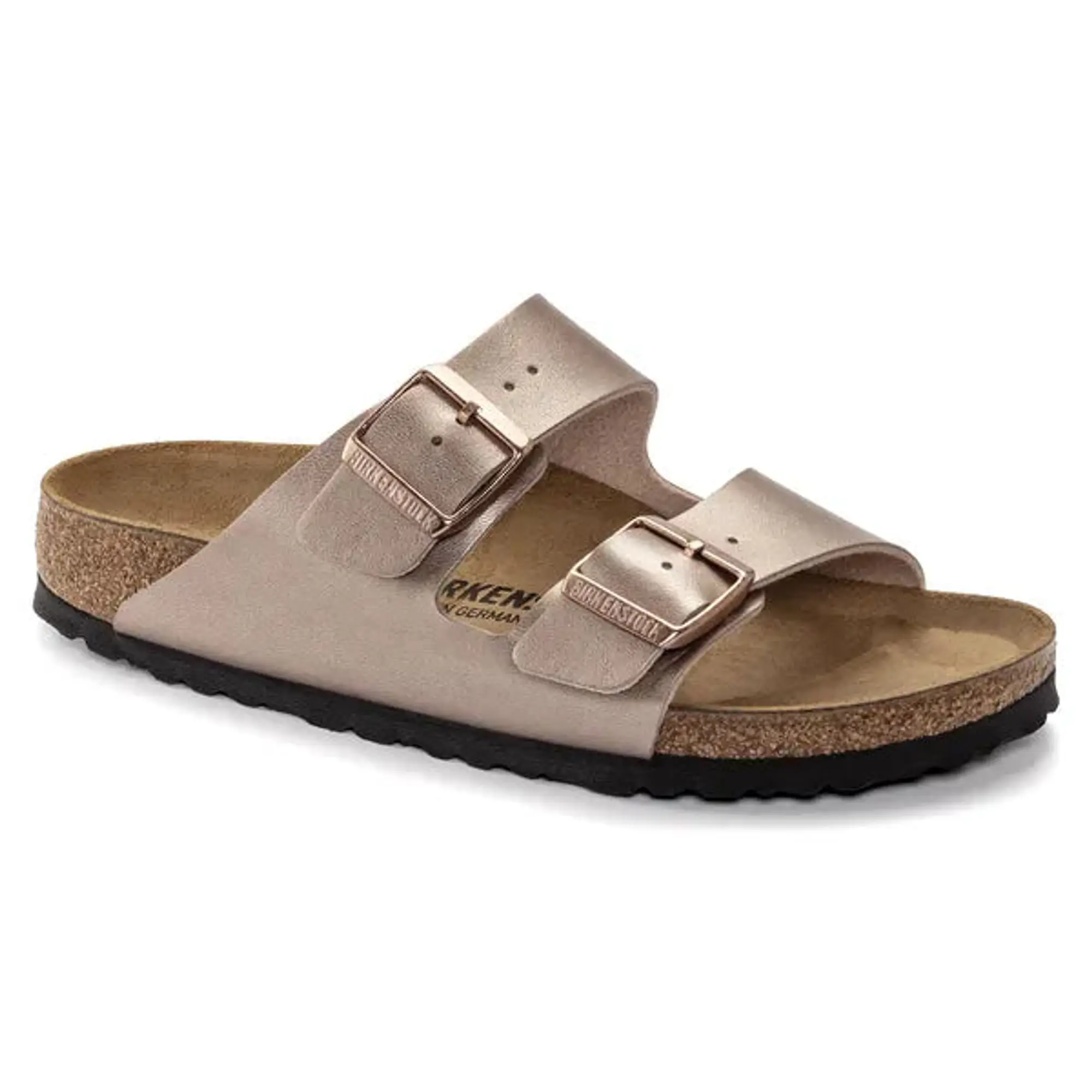 Product image 1 of 3 of Birkenstock Women's Arizona Birko-Flor Narrow Sandals - Copper