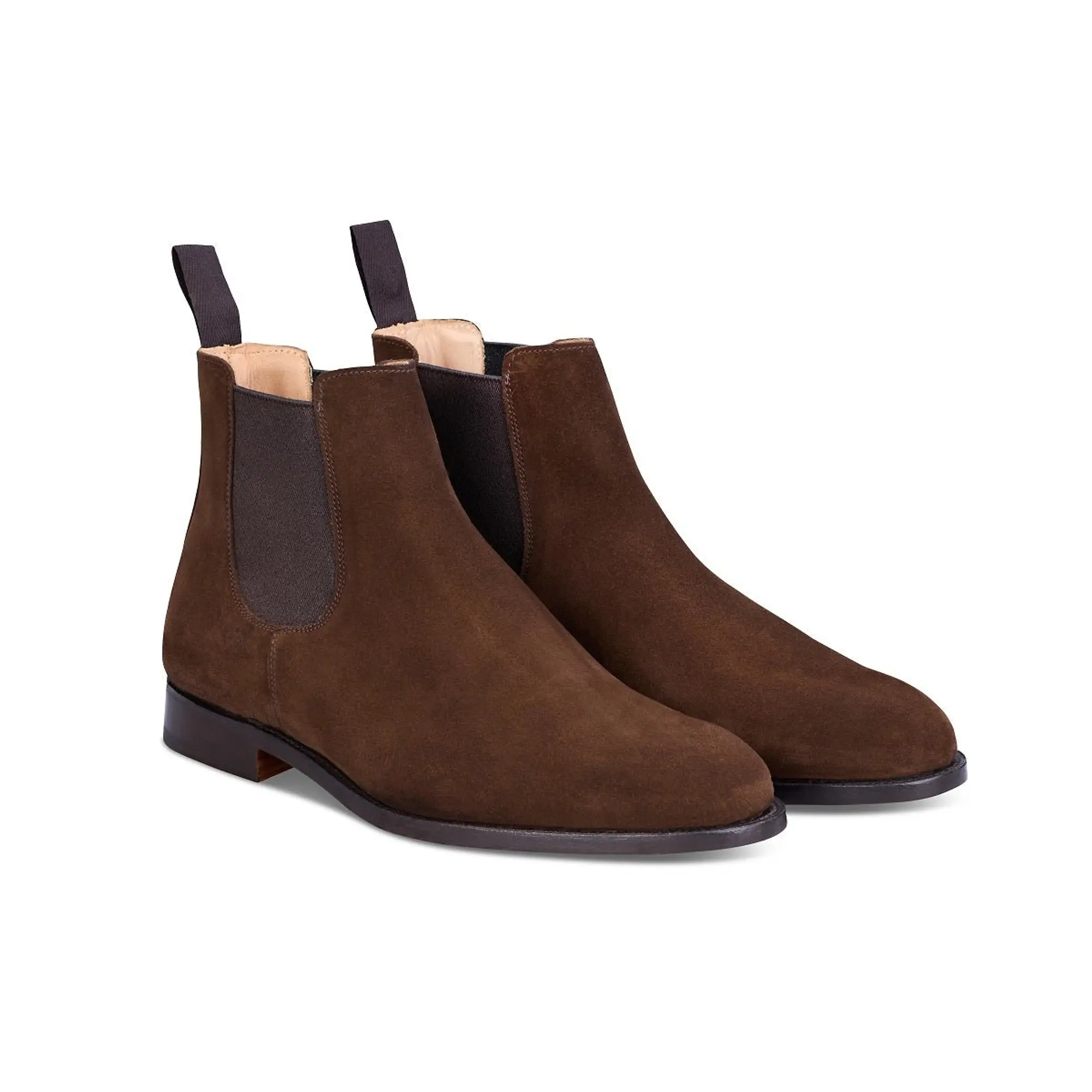 Product image 3 of 6 of Tricker's Men's Brighton Chelsea Boots - Chocolate Repello Suede