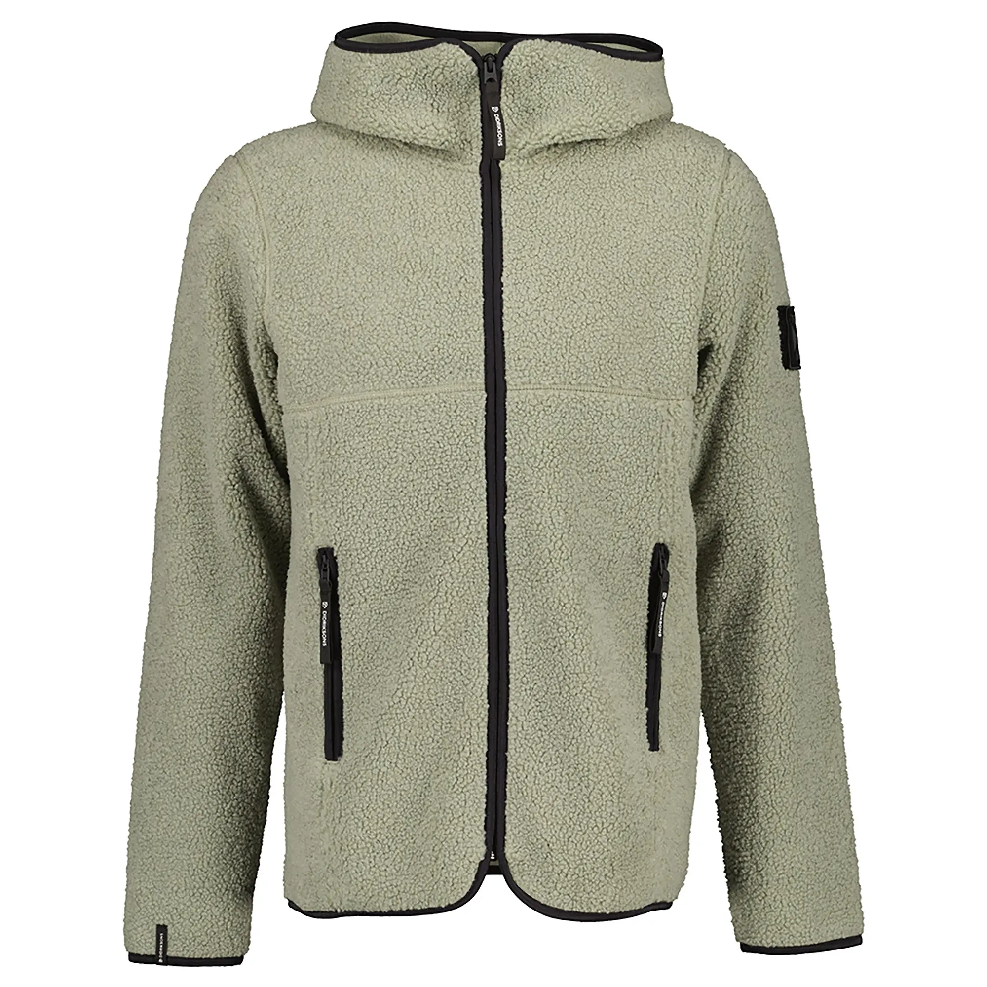 Product image 1 of 9 of Didriksons Men's Bror Full-Zip Fleece - Wilted Leaf
