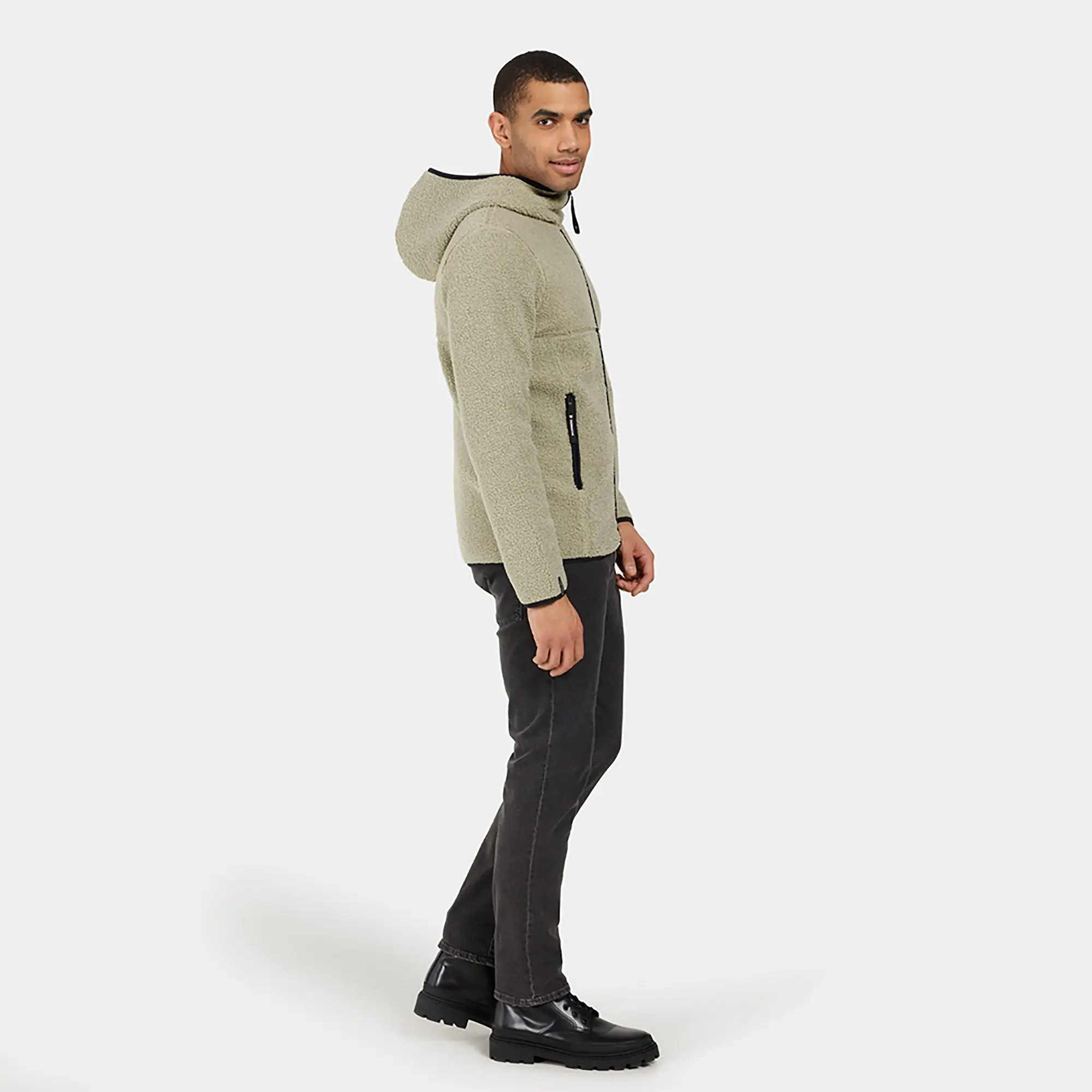 Product image 7 of 9 of Didriksons Men's Bror Full-Zip Fleece - Wilted Leaf