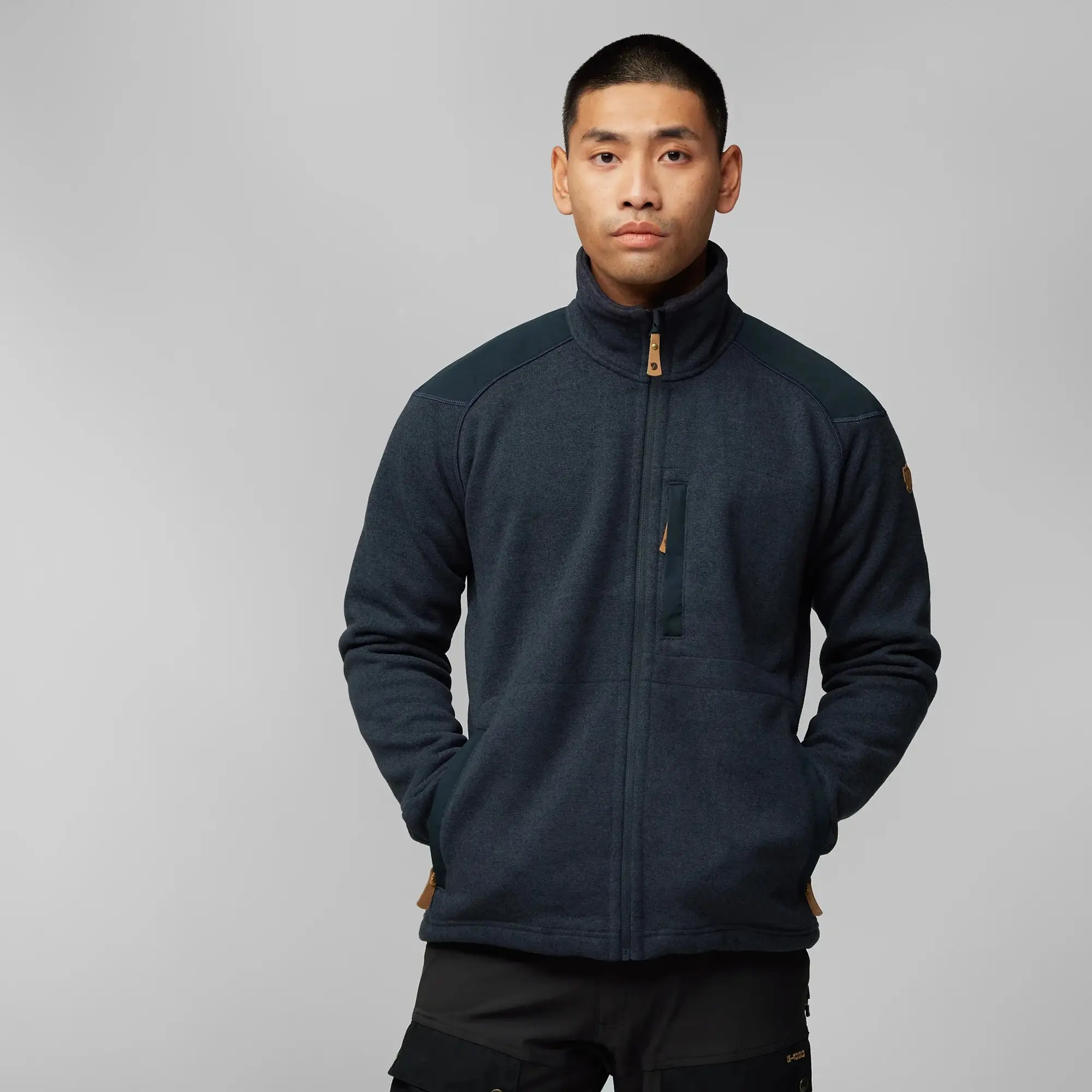Product image 5 of 6 of Fjällräven Men's Buck Fleece - Dark Olive