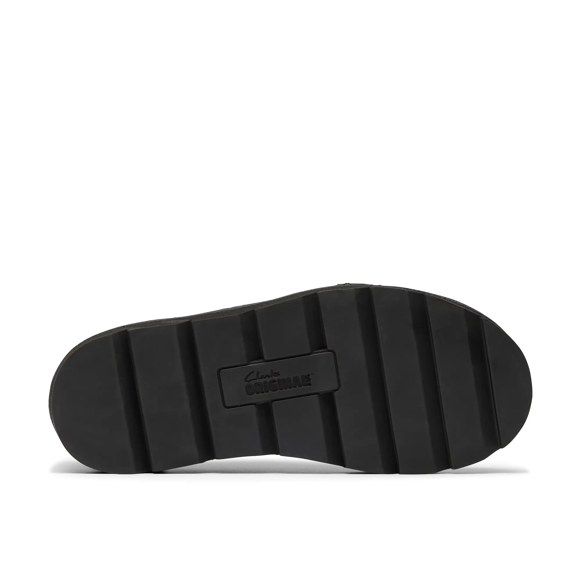Product image 3 of 6 of Clarks Originals Men's Meare Walla Wallabee Shoes - Black Suede