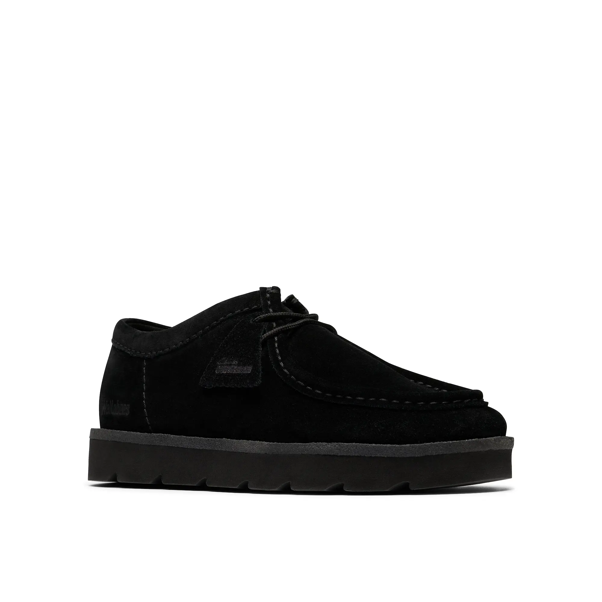 Product image 4 of 6 of Clarks Originals Men's Meare Walla Wallabee Shoes - Black Suede