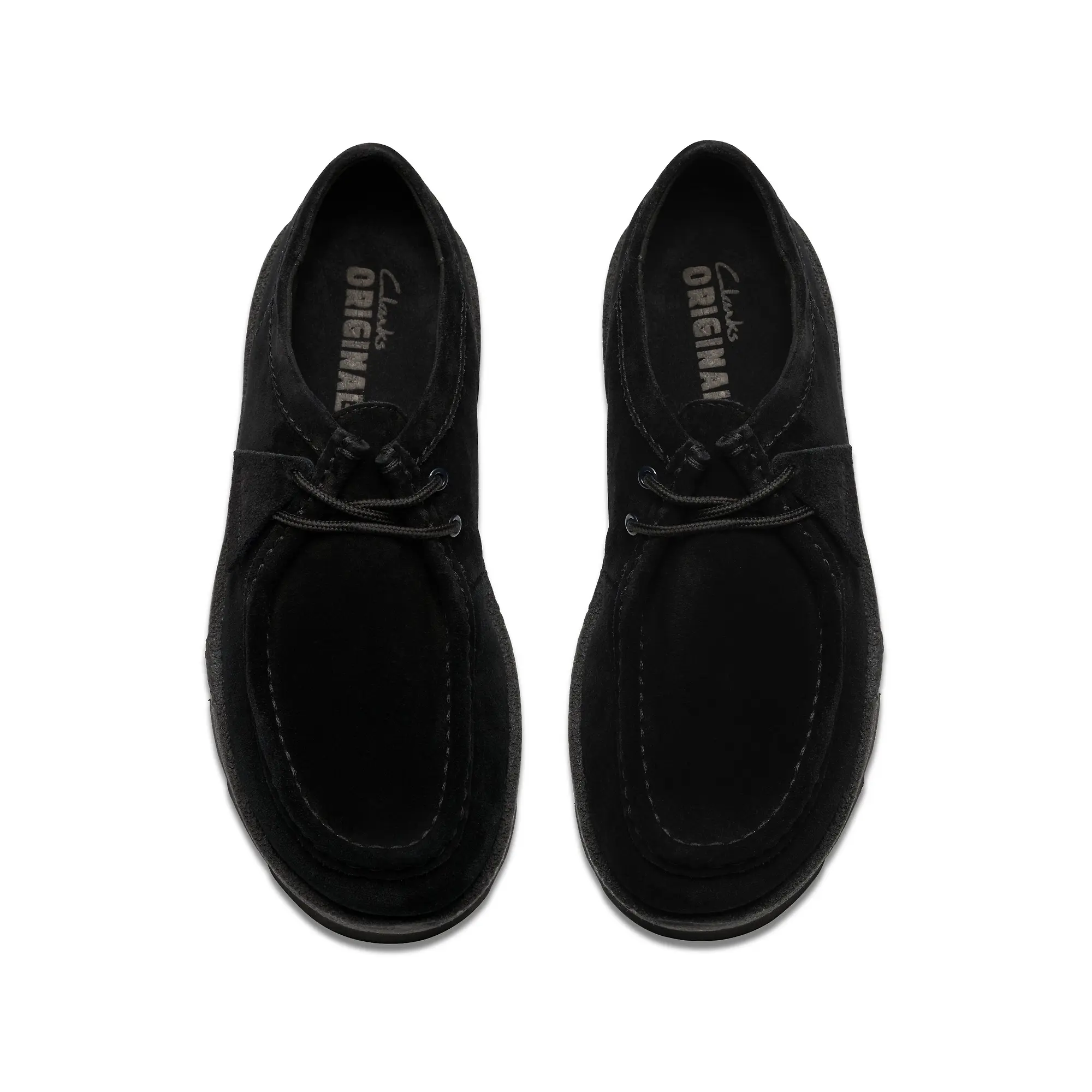 Product image 6 of 6 of Clarks Originals Men's Meare Walla Wallabee Shoes - Black Suede