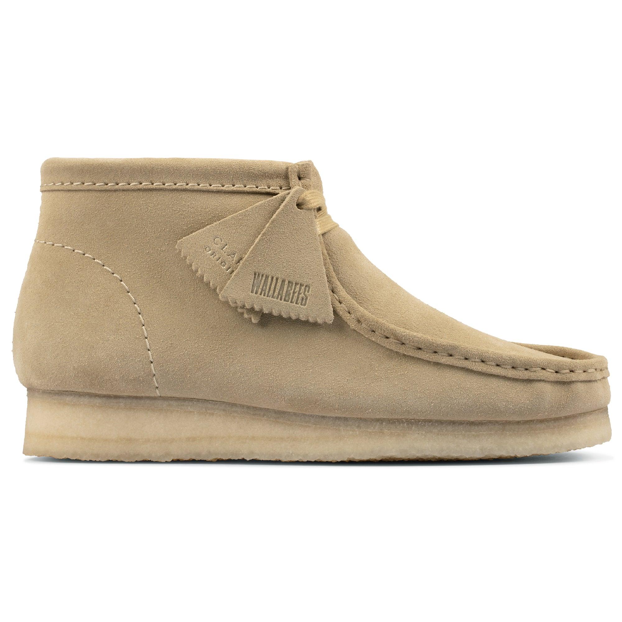 靴 Clarksoriginals wallabee boot maplesuede Clarks Originals Men's Wallabee Boots - Maple Suede | British Attire