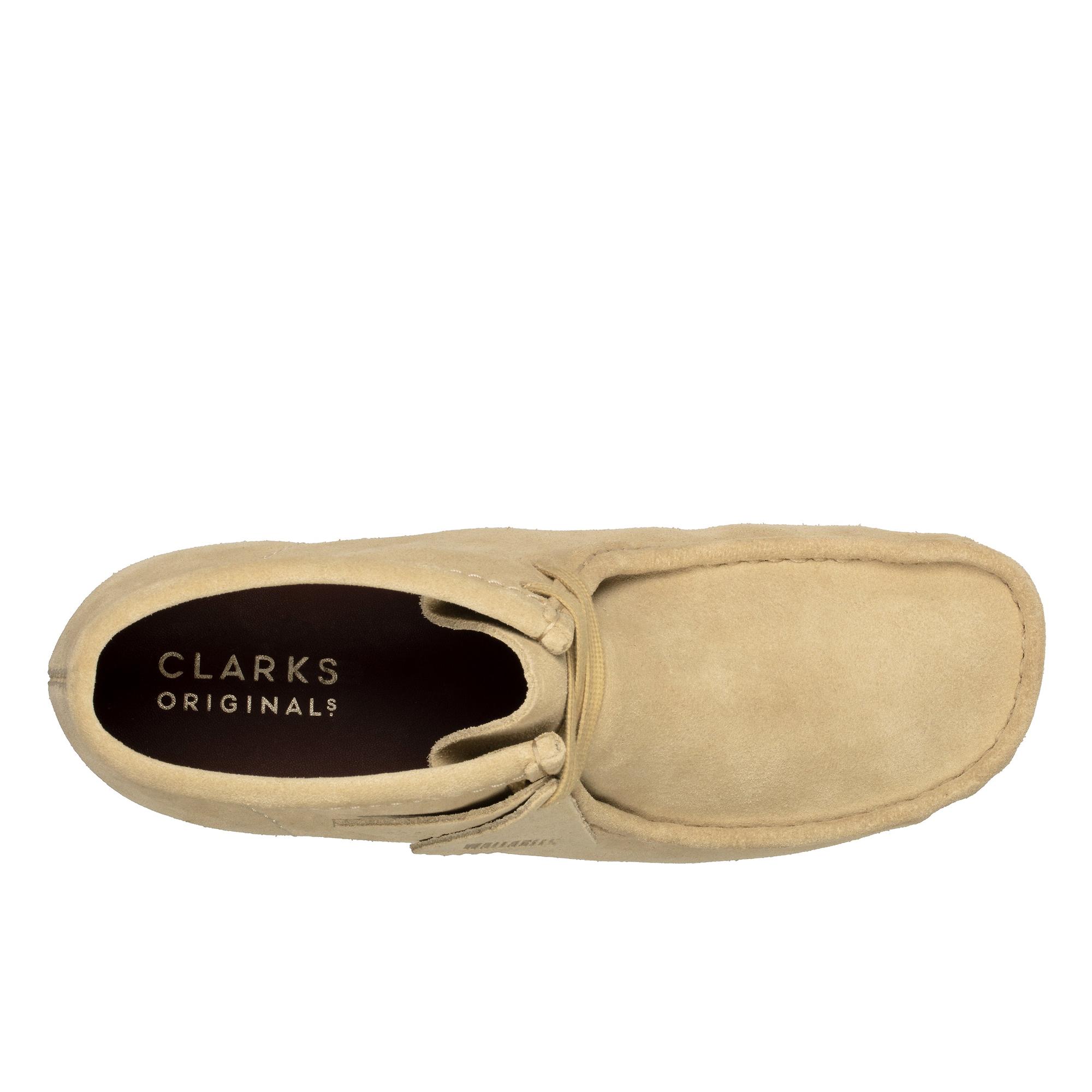 Clarks Originals Men's Wallabee Boots - Maple Suede | British Attire
