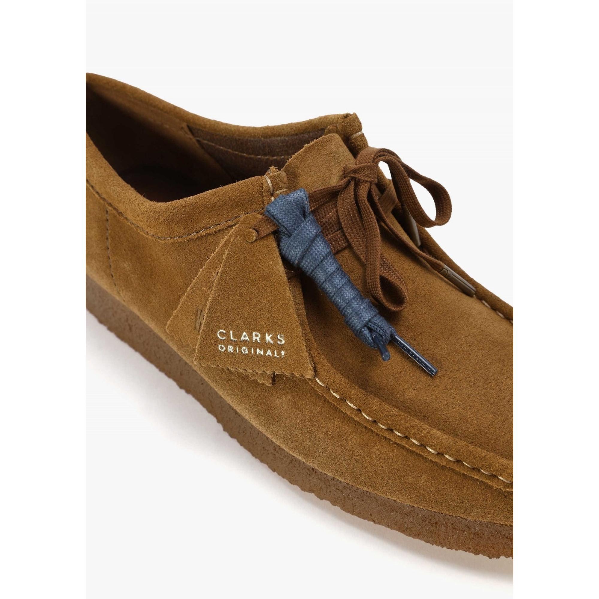 Clarks Originals Men's Wallabee Shoes - Cola | British Attire