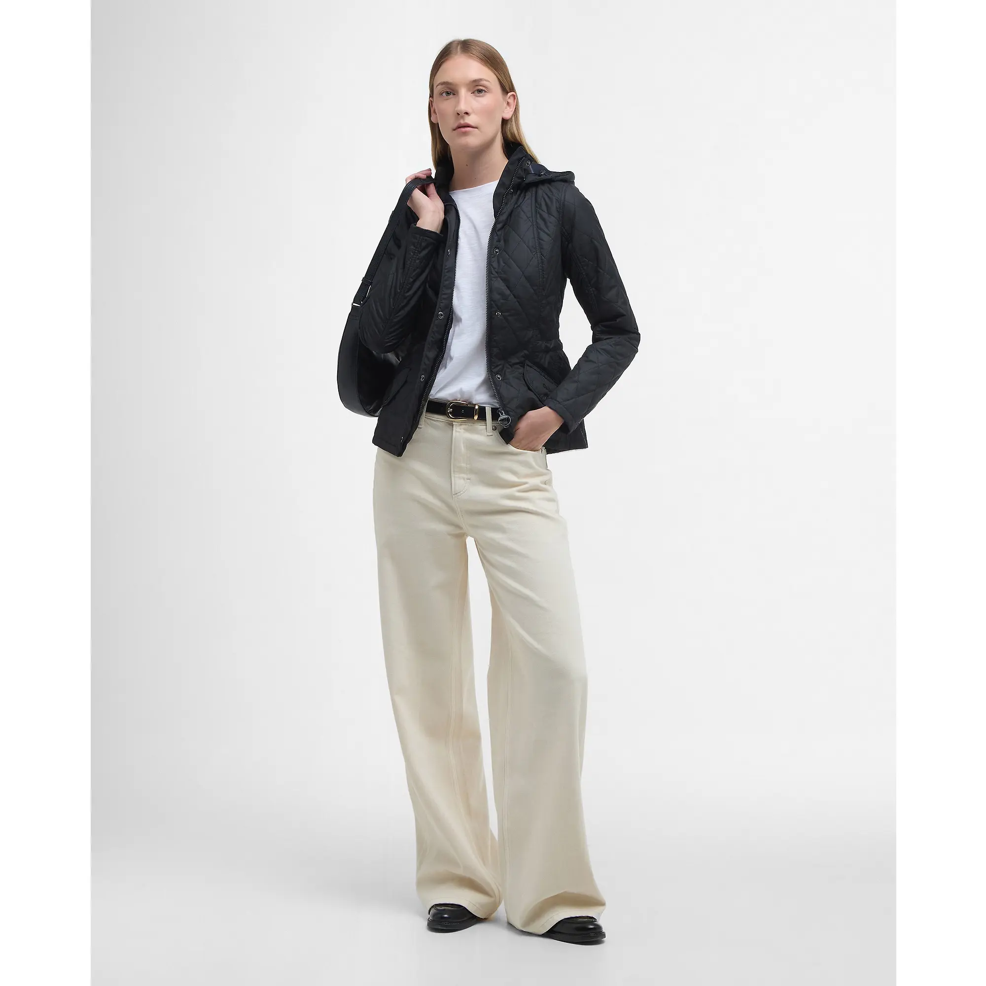 Product image 3 of 8 of Barbour Women's Millfire Quilted Jacket - Black