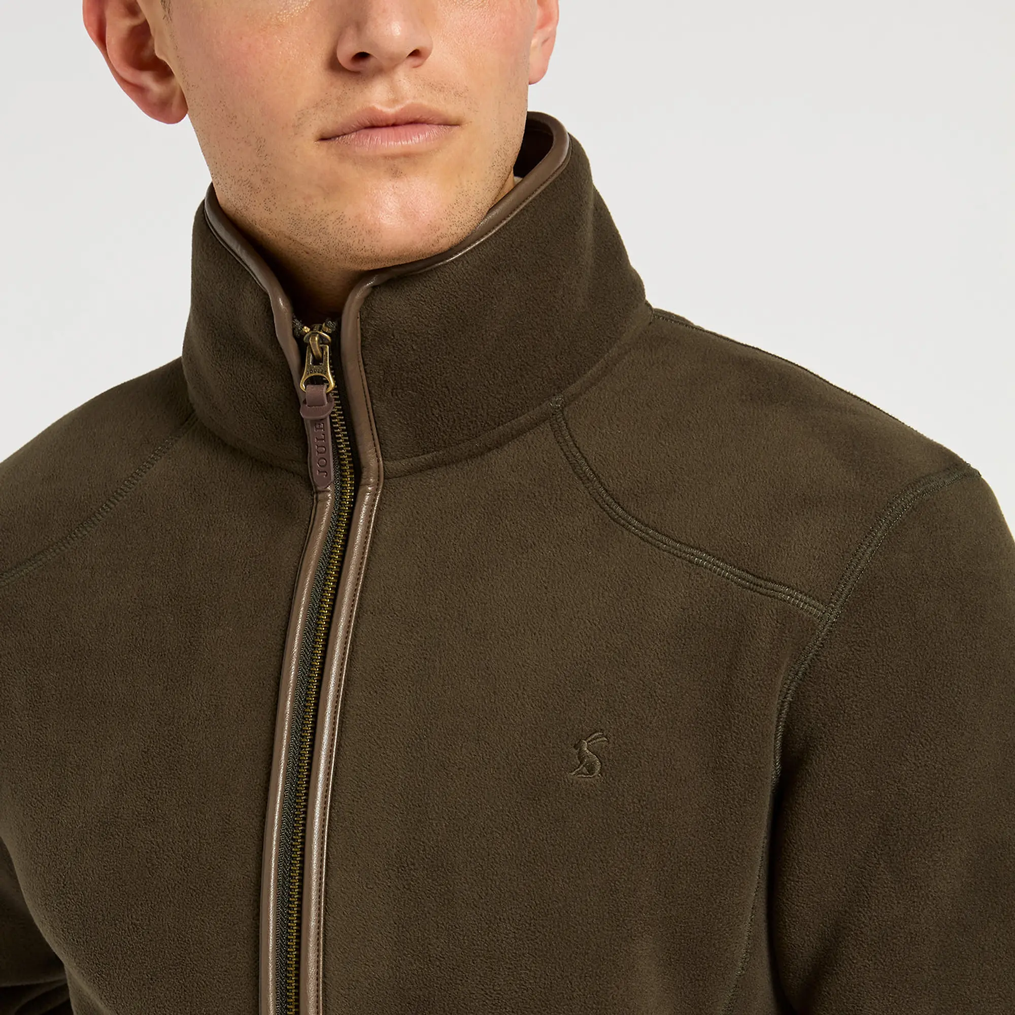 Product image 2 of 5 of Joules Men's Heritage Full Zip Fleece - Dark Green