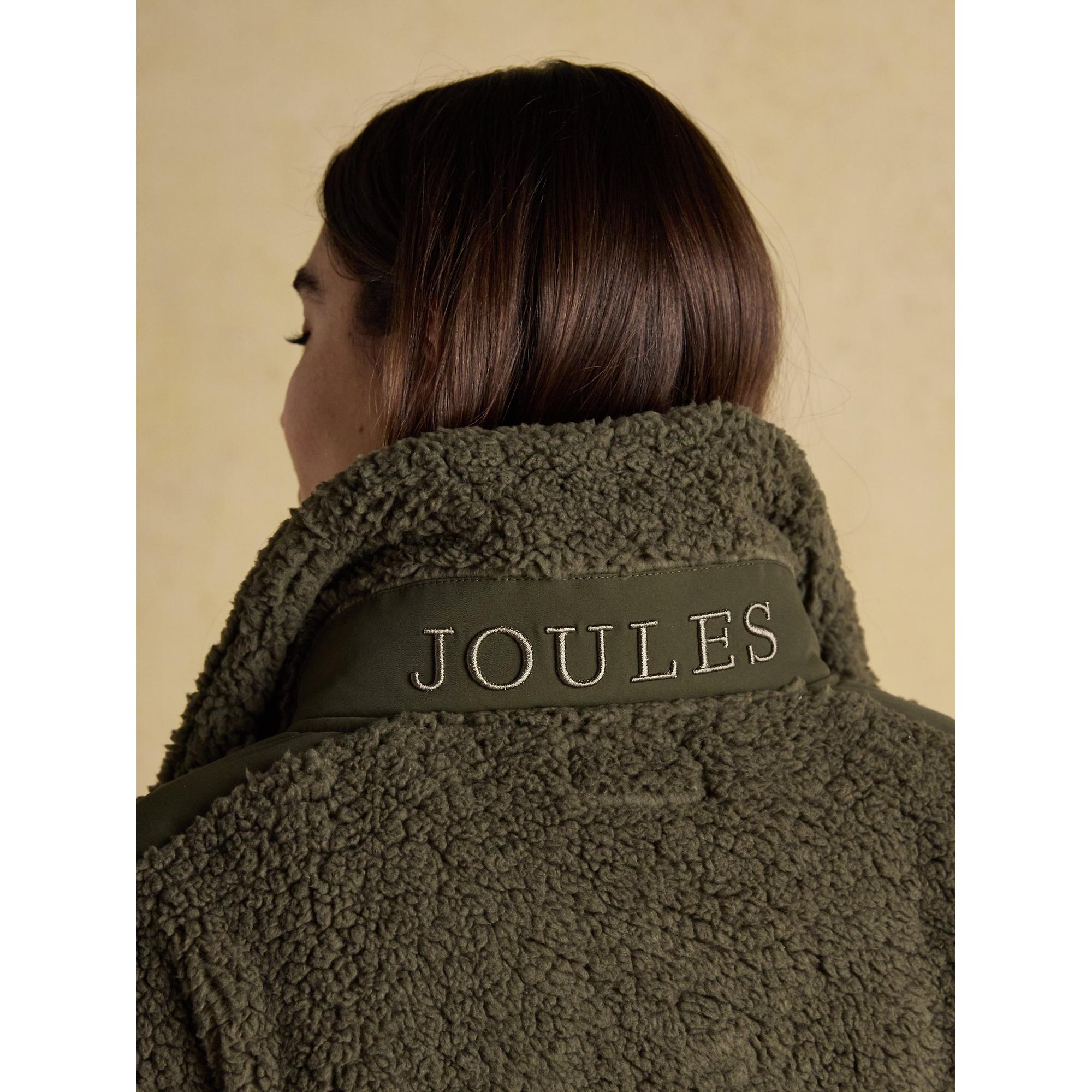 Joules Women's Tilly Quarter Zip Fleece - Green | British Attire