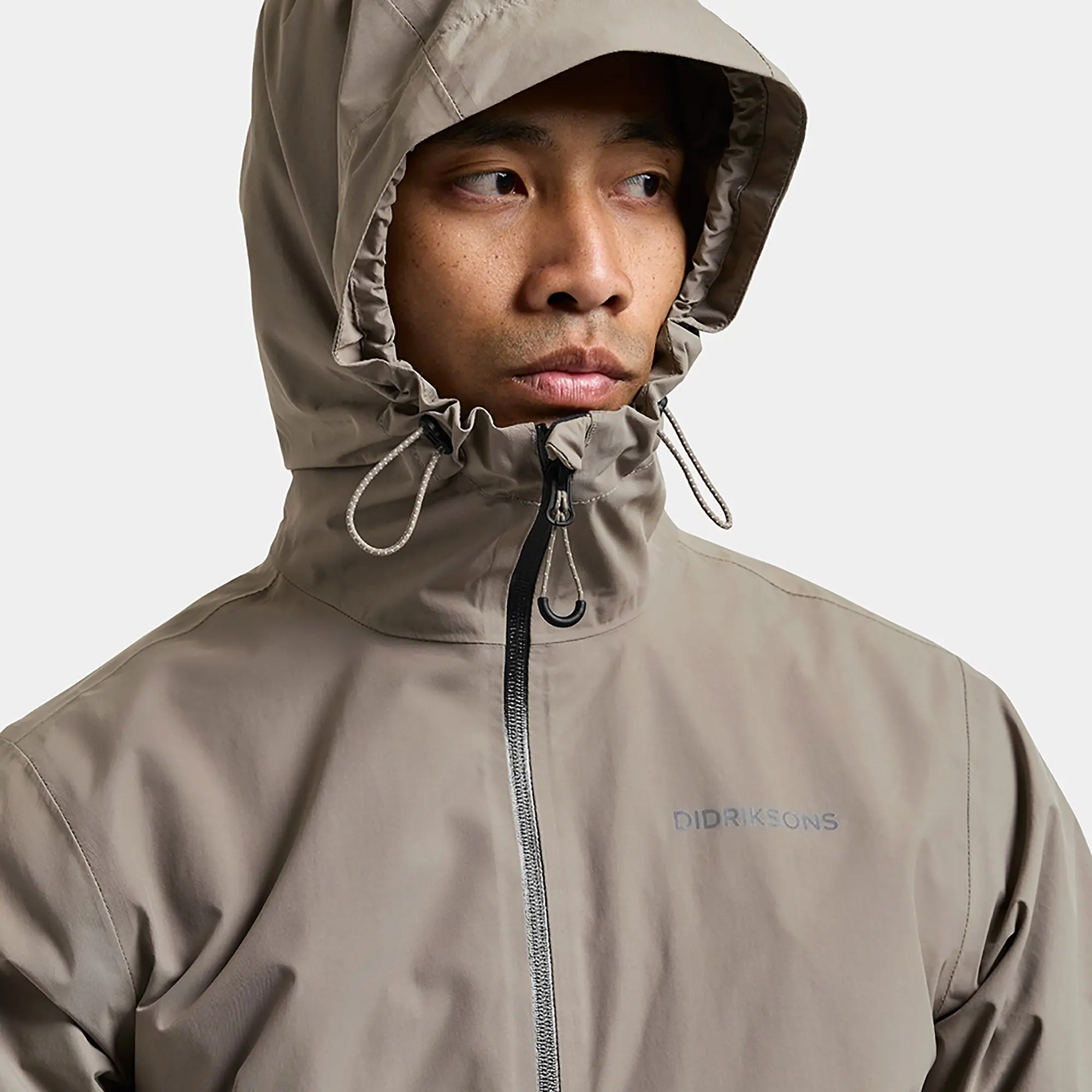 Product image 8 of 11 of Didriksons Men's Dario Waterproof Jacket - Ash Brown