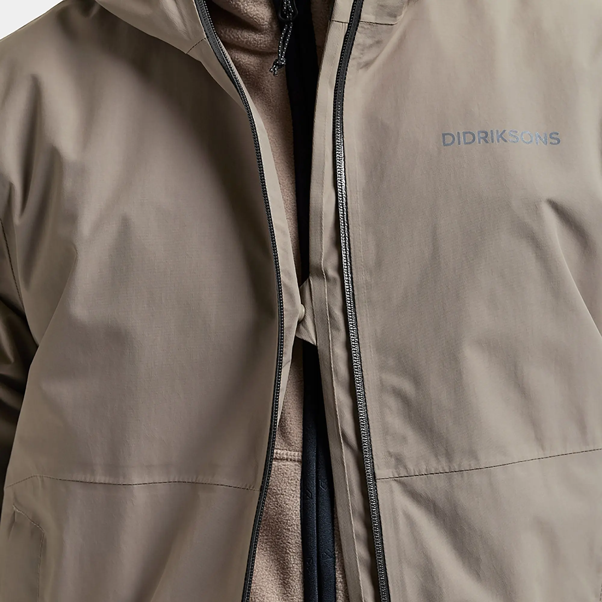 Product image 10 of 11 of Didriksons Men's Dario Waterproof Jacket - Ash Brown