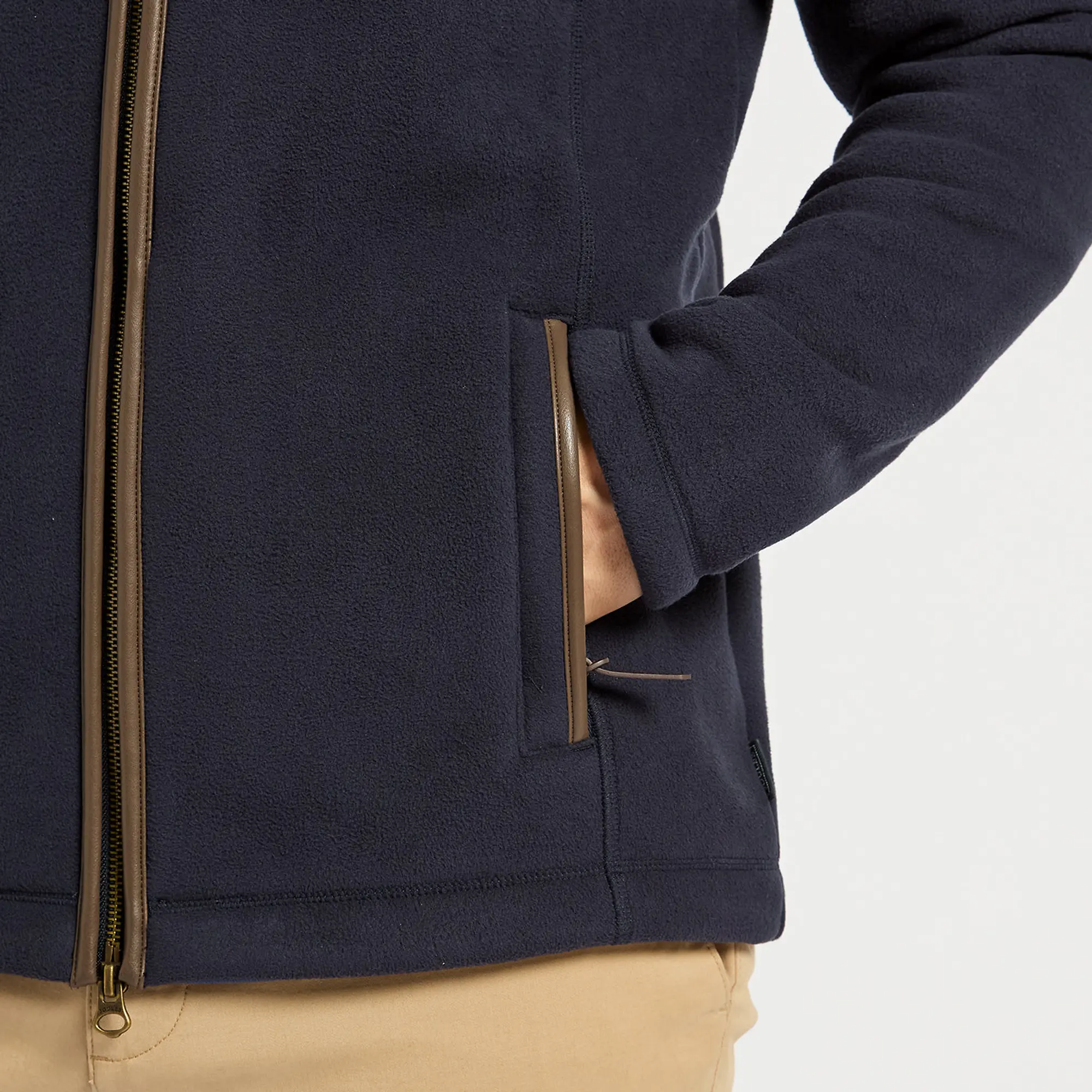 Product image 3 of 4 of Joules Men's Heritage Full Zip Fleece - Navy