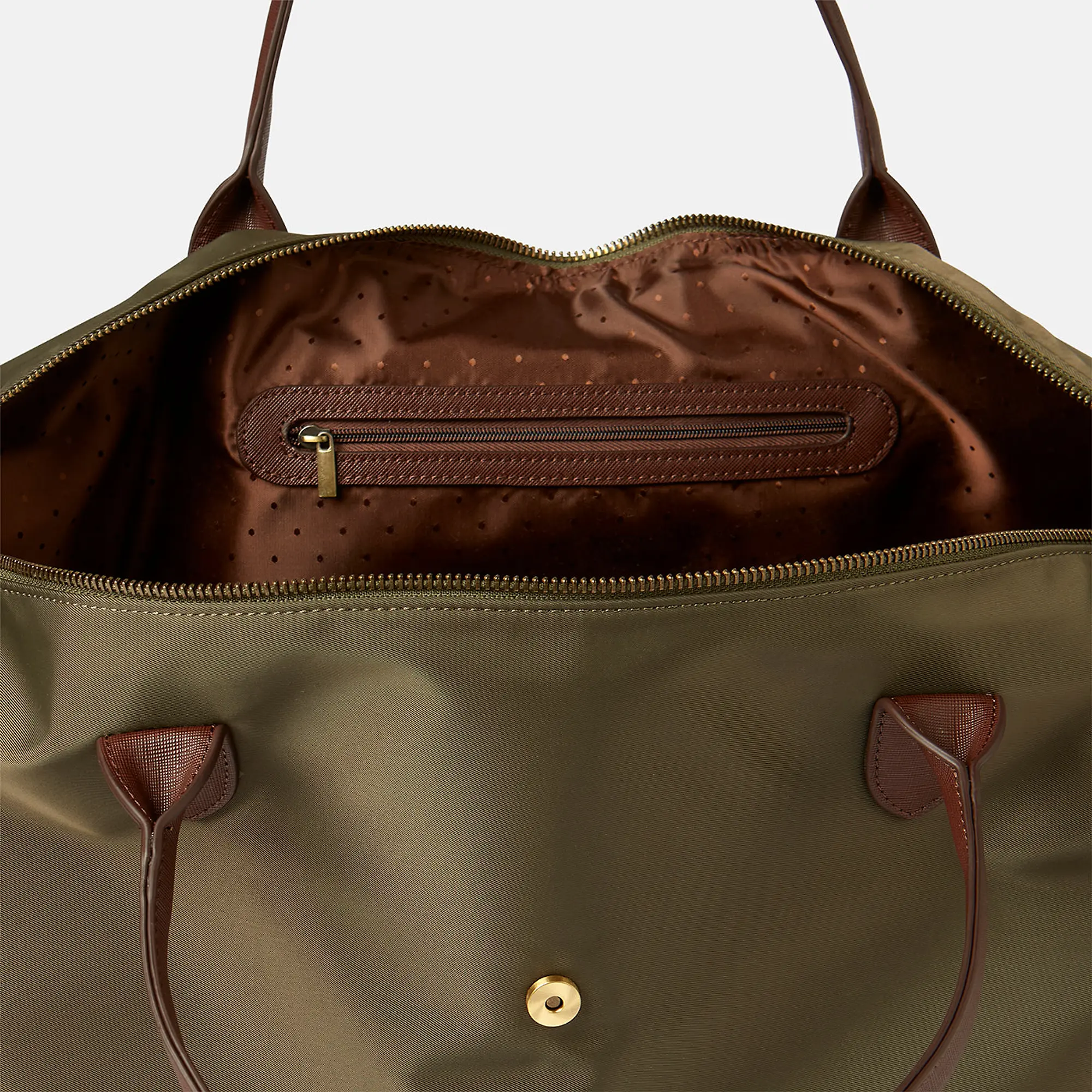 Product image 4 of 5 of Joules Women's Edie Weekend Bag with Shoulder Strap - Khaki Green