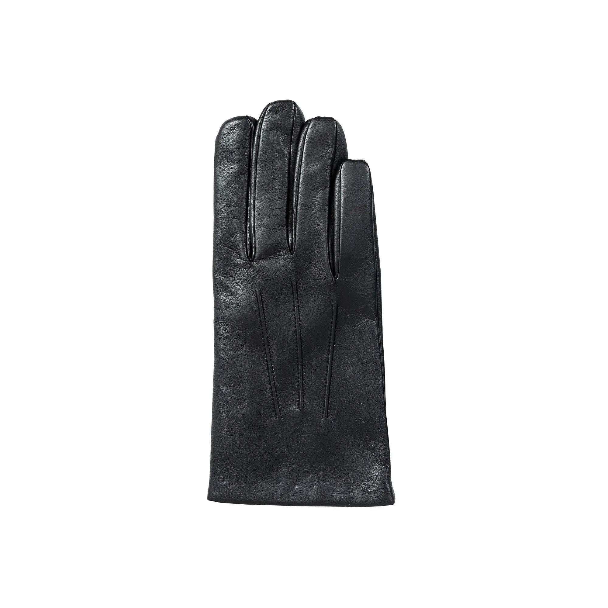 Product image 4 of 11 of Dents Men's Bath Three-Point Cashmere-Lined Leather Gloves - Black