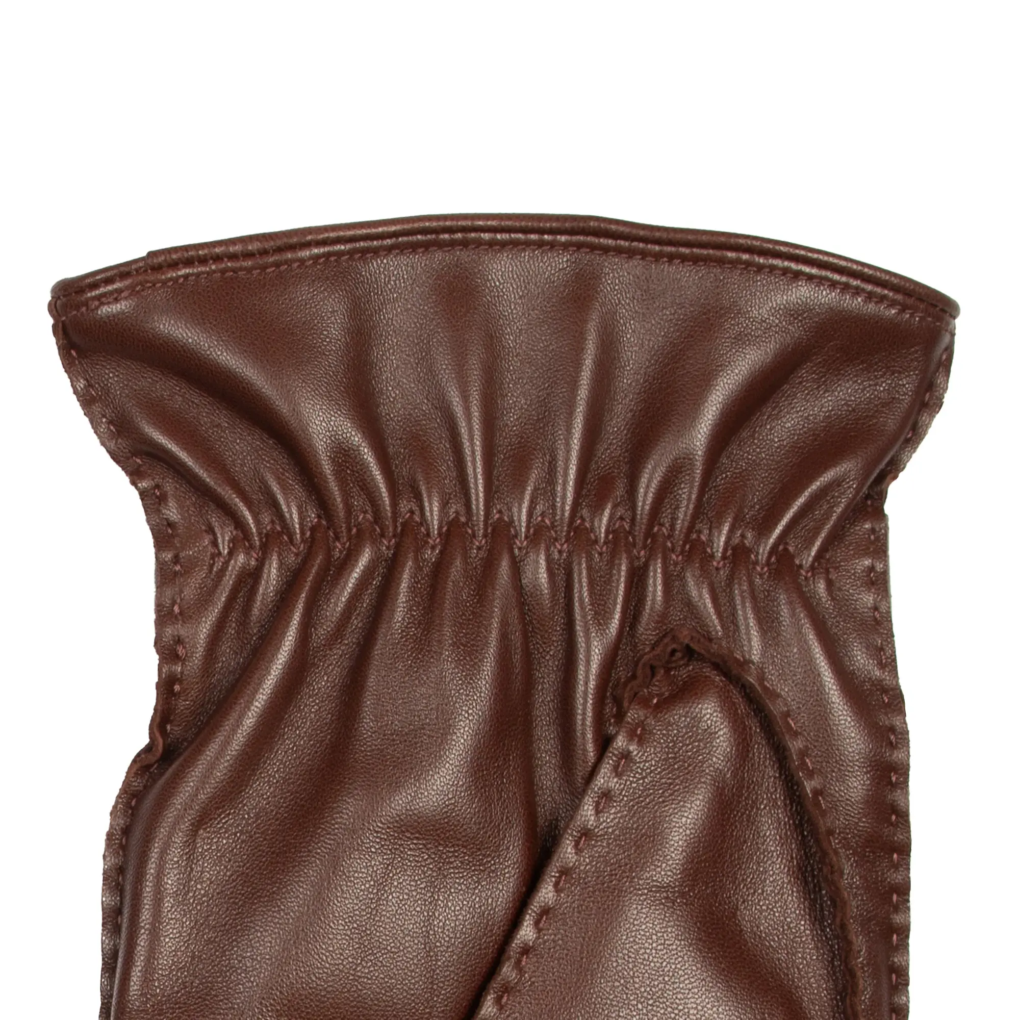 Product image 8 of 12 of Dents Men's Tetbury Handsewn Three-Point Wool and Cashmere Blend-Lined Leather Gloves - Chestnut