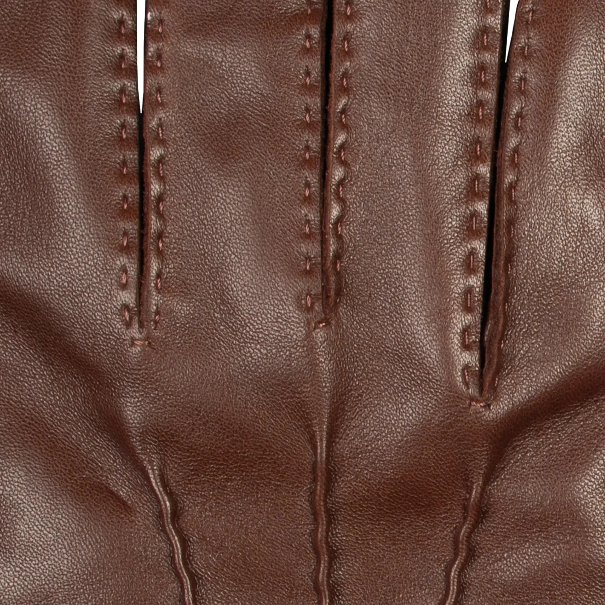 Product image 9 of 12 of Dents Men's Tetbury Handsewn Three-Point Wool and Cashmere Blend-Lined Leather Gloves - Chestnut