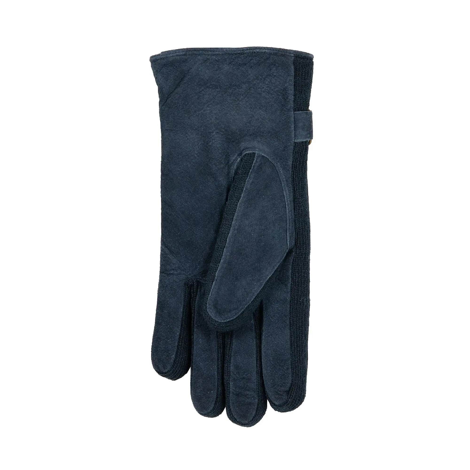 Product image 7 of 12 of Dents Women's Laura Three-Point Fleece-Lined Suede Gloves - Navy