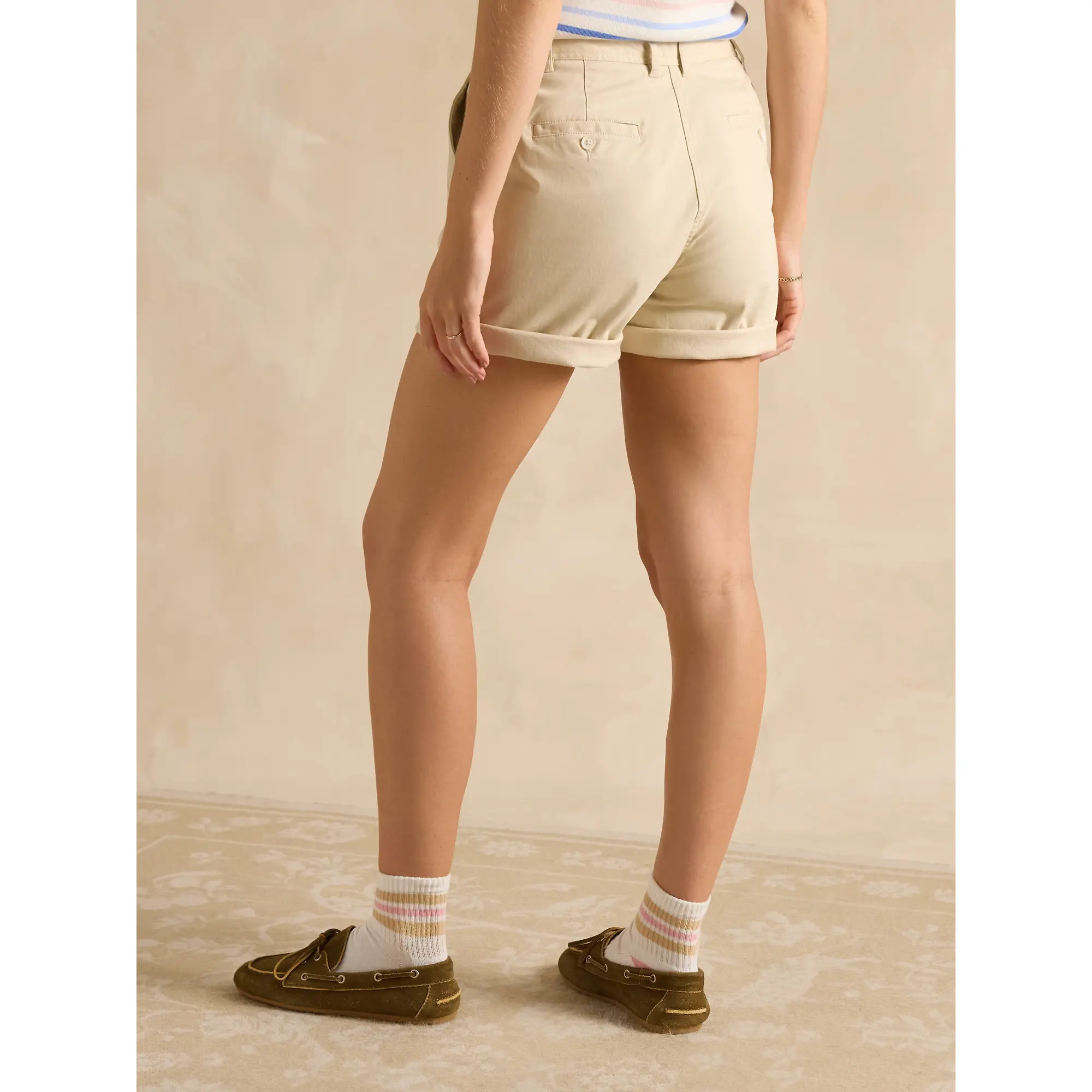 Product image 3 of 6 of Joules Women's Chino Shorts - Sand