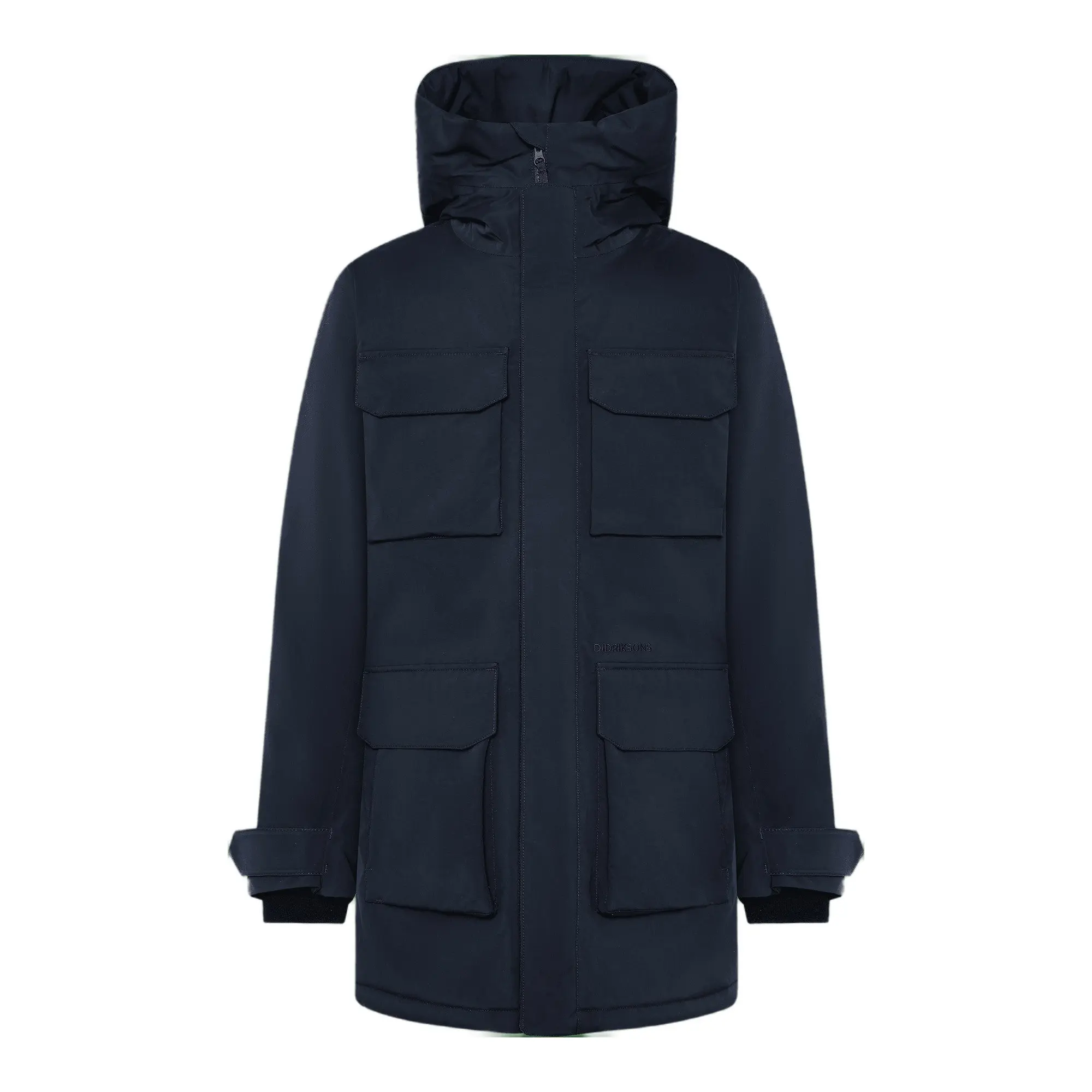 Product image 1 of 10 of Didriksons Men's Aiden Waterproof Parka  - Dark Night Blue