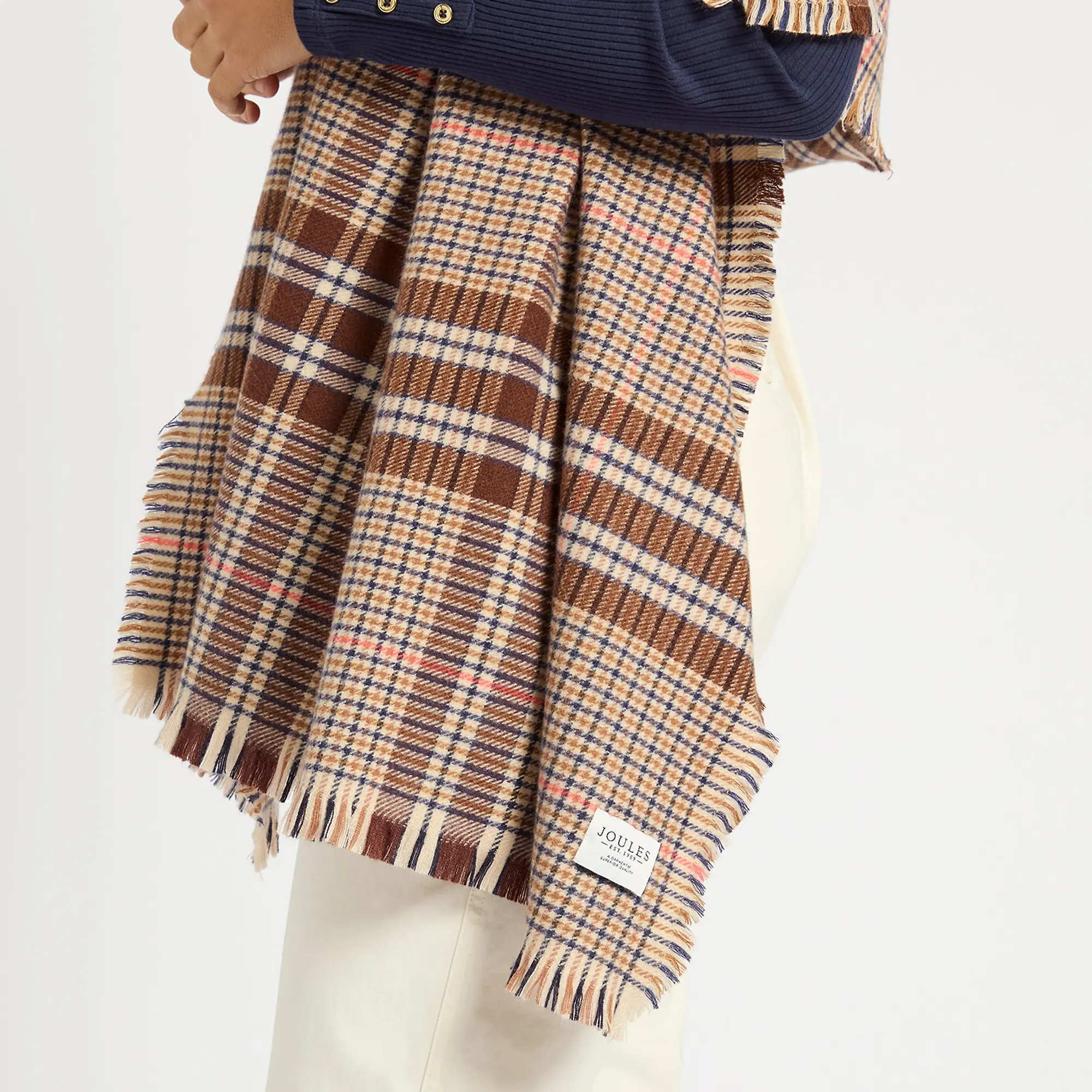 Product image 3 of 4 of Joules Women's Bracewell Blanket Scarf - Neutral